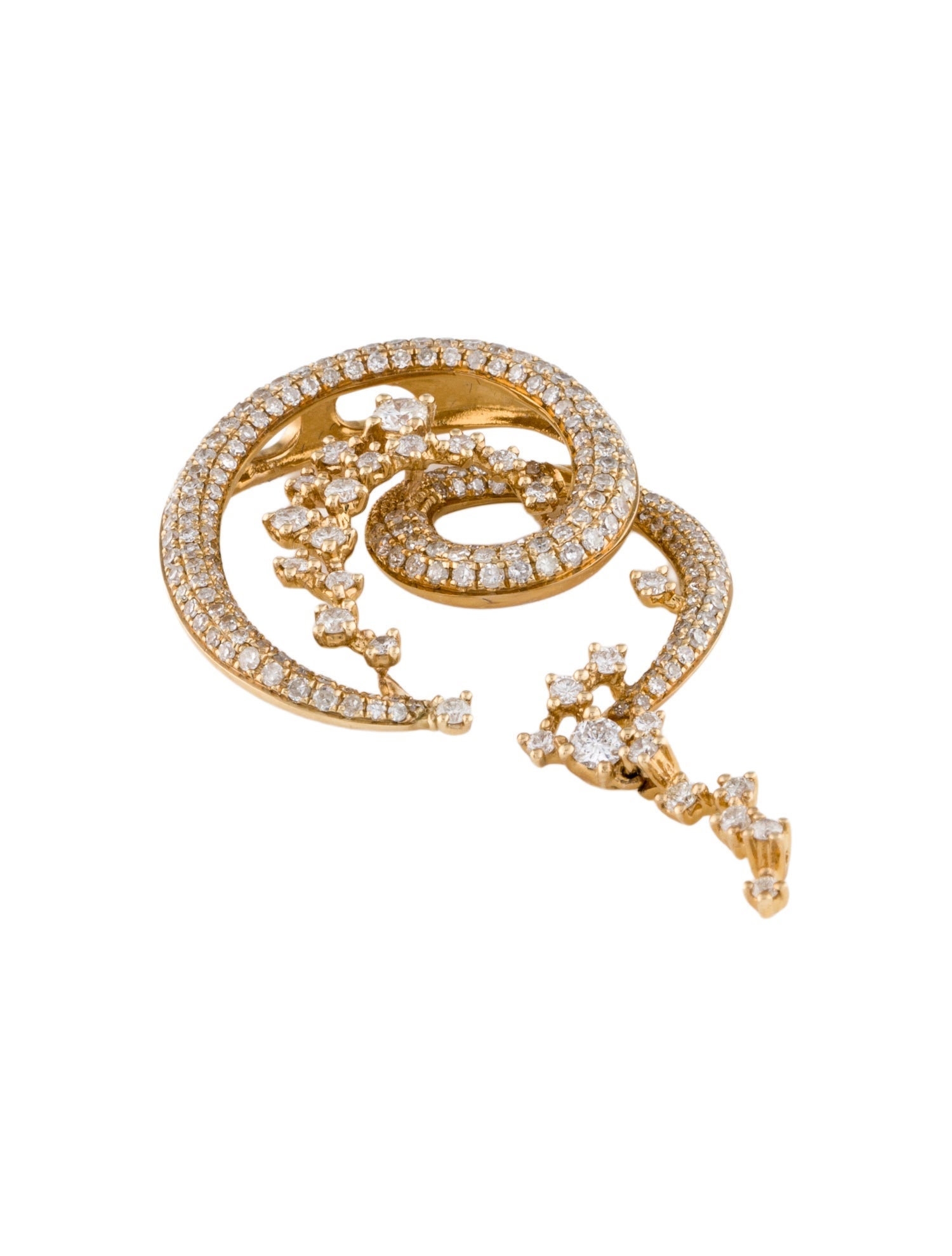 Necklace 14K 1.43ctw Diamond Pendant