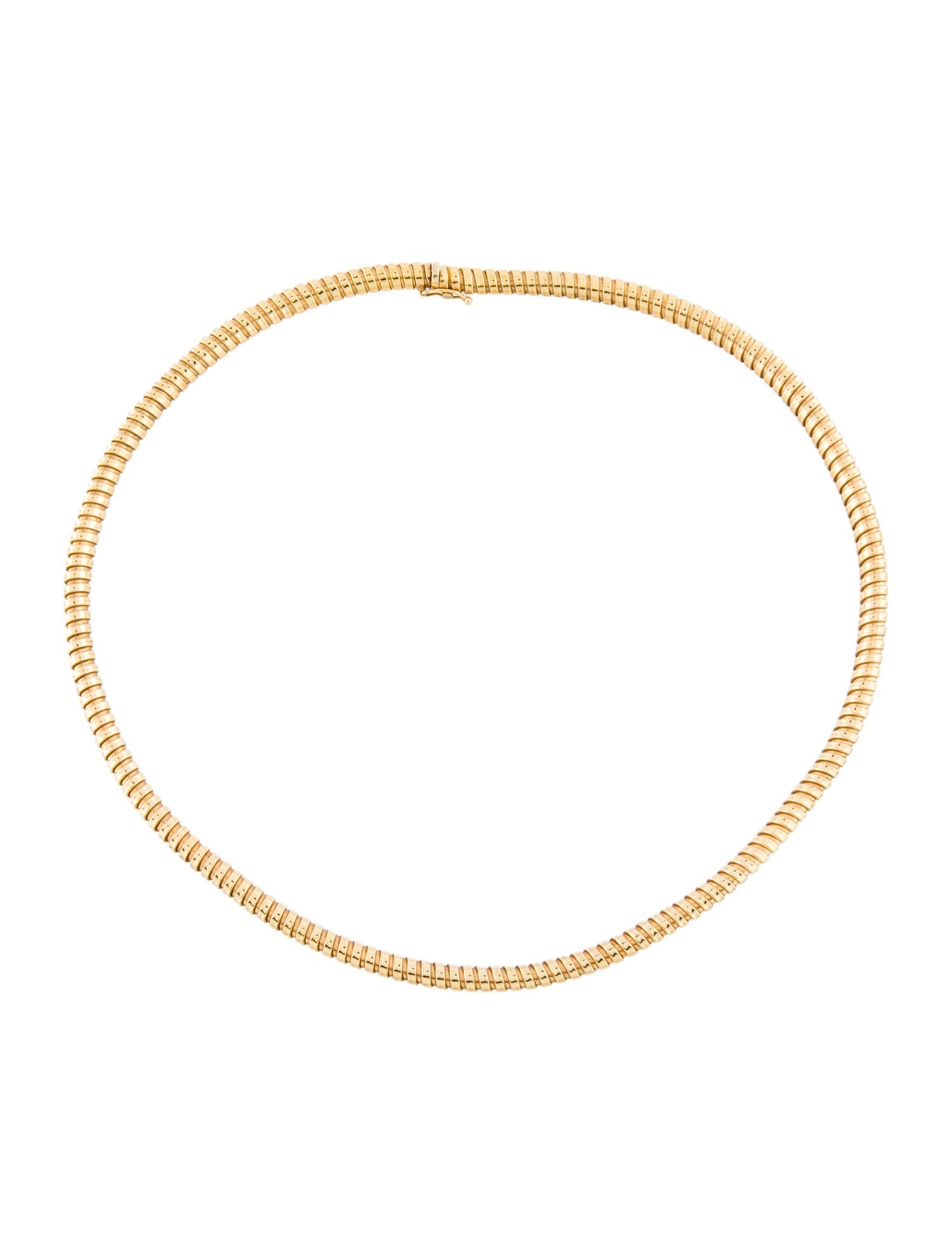 Necklace 14K Flexible Collar