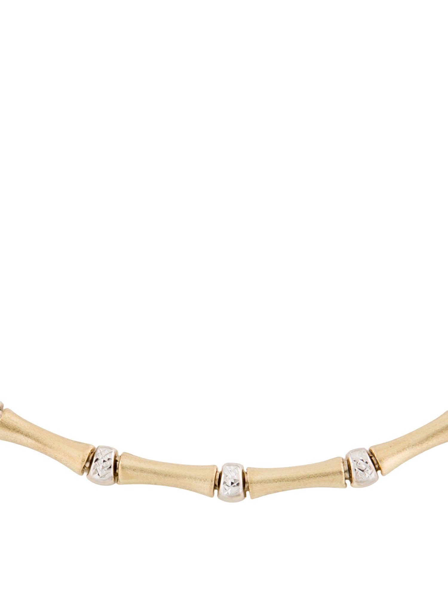 Necklace 14K Two-Tone Link