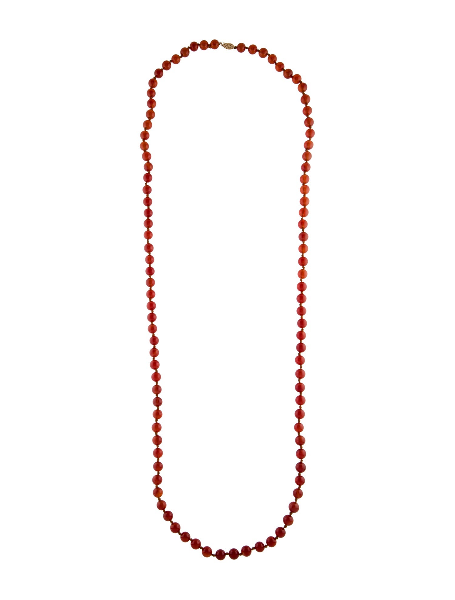 Necklace 14K Carnelian Bead