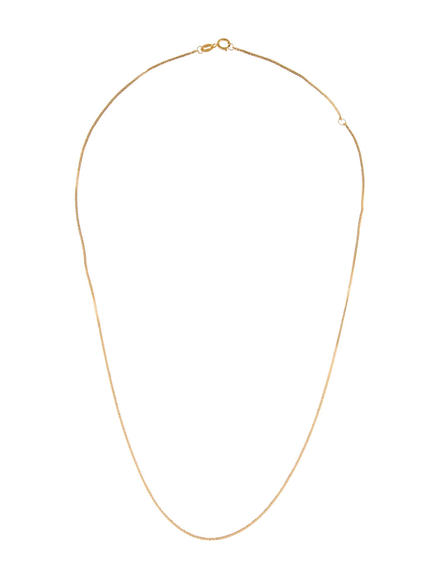 Necklace 18K Link Chain Neckalce