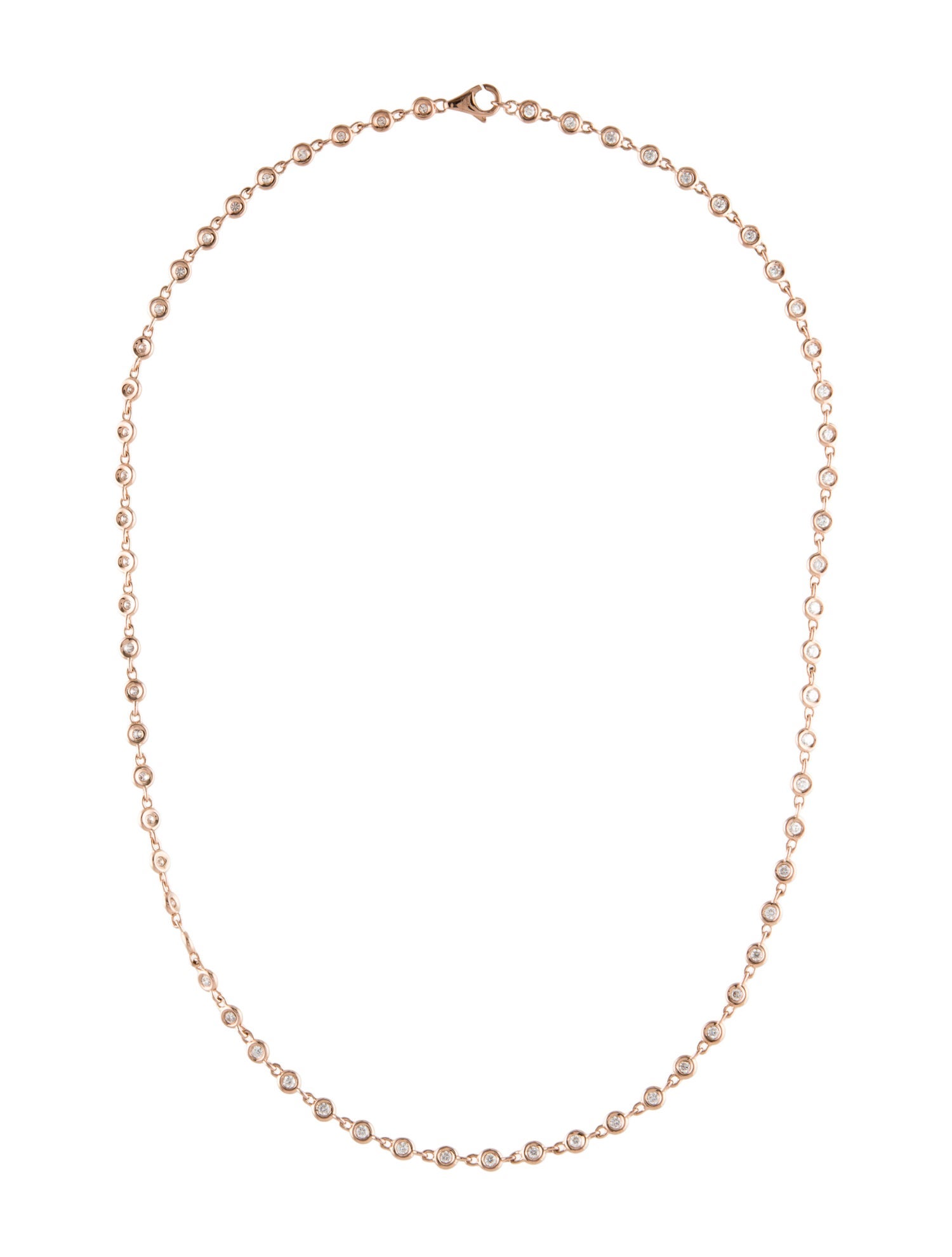 Necklace 14K Diamond Collar Necklace