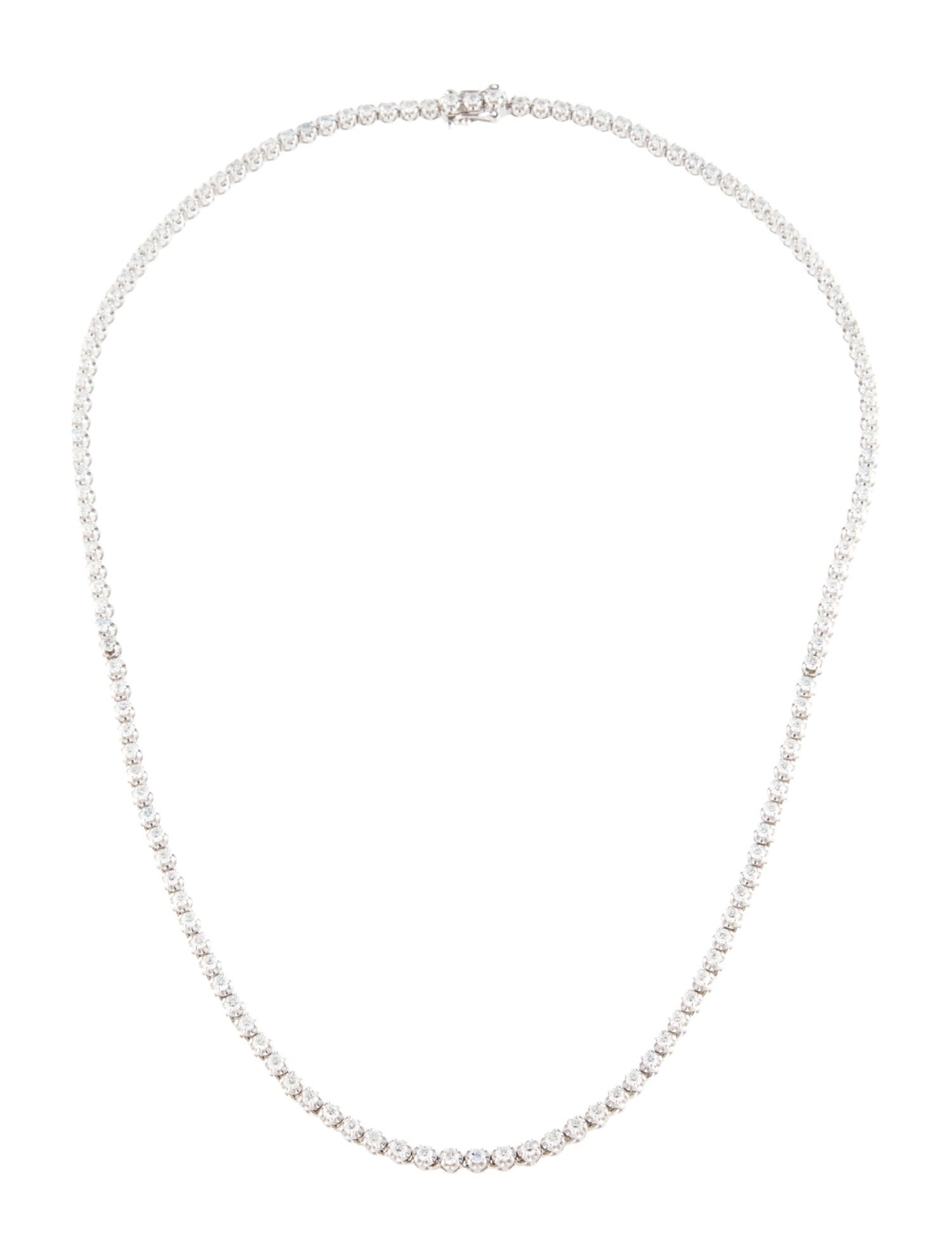 Necklace 14K 4.00ctw Diamond Tennis