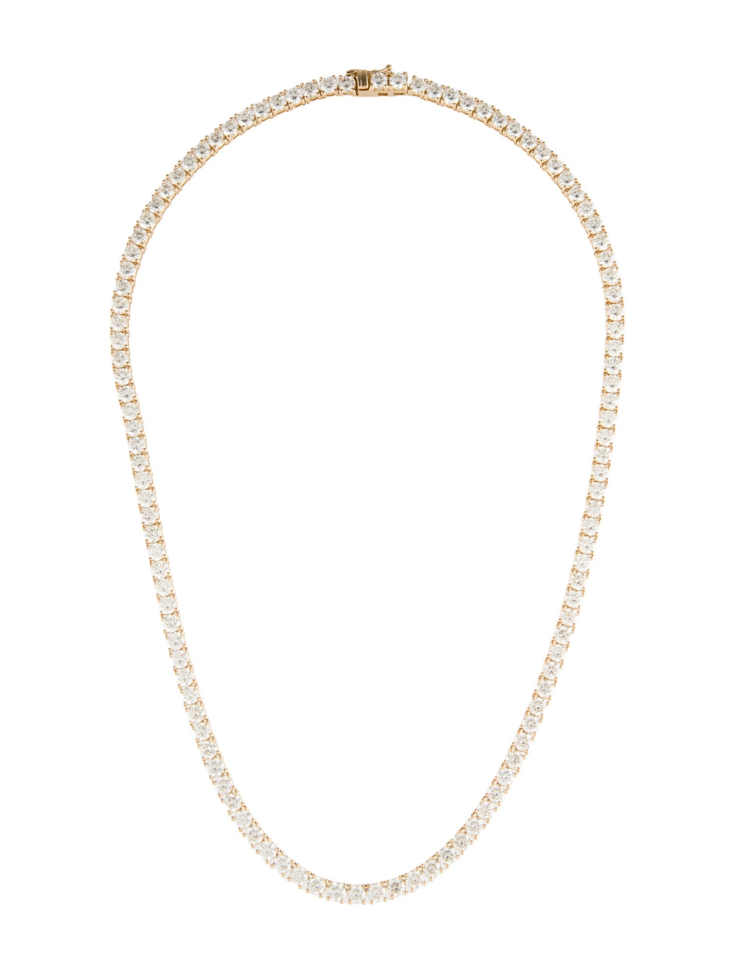 Necklace 14K 22.50ctw Diamond Chain Necklace