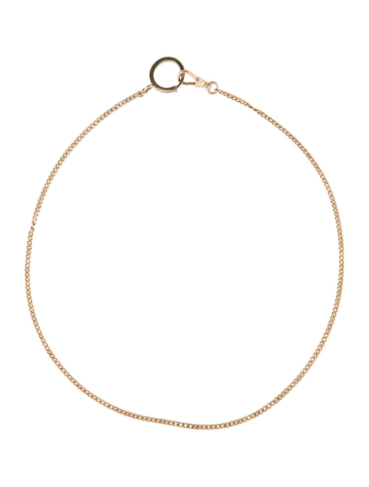 Necklace 14K Curb Chain