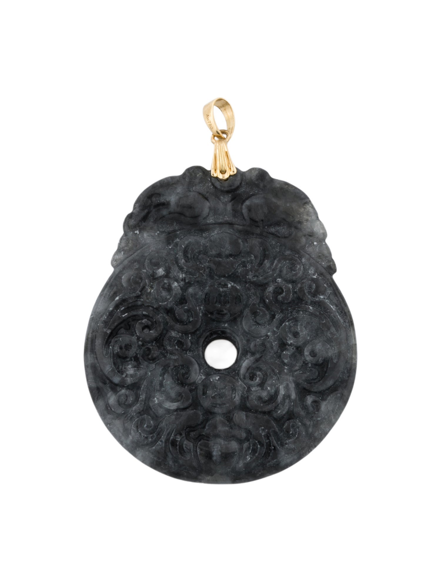 Necklace 18K Jadeite Pendant