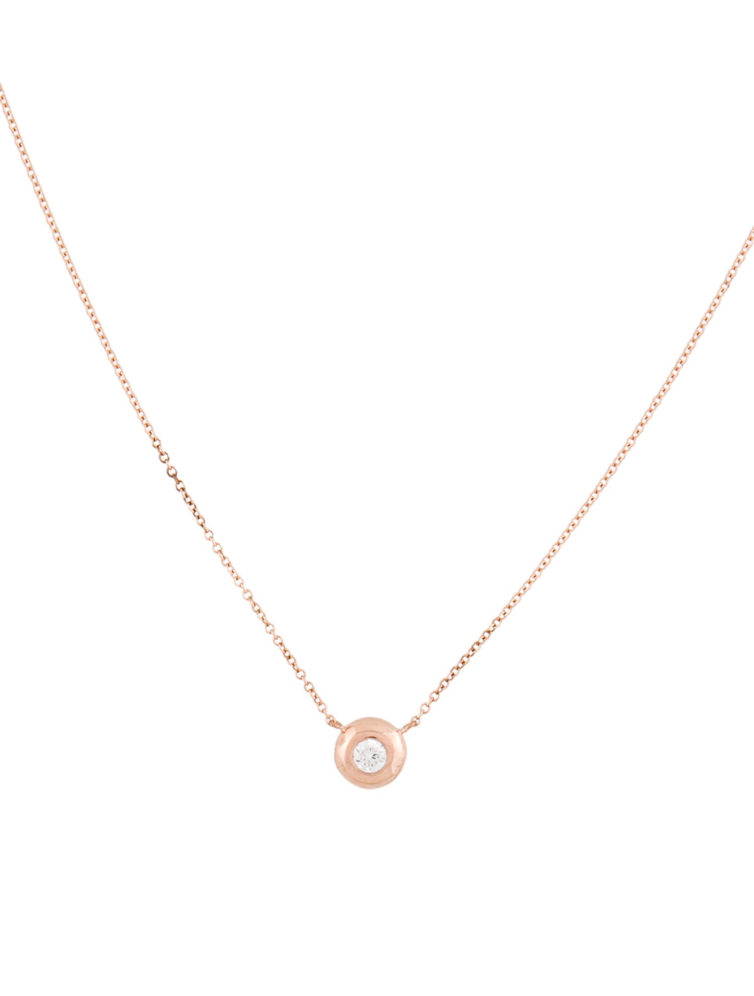 Necklace 14K Diamond Pendant