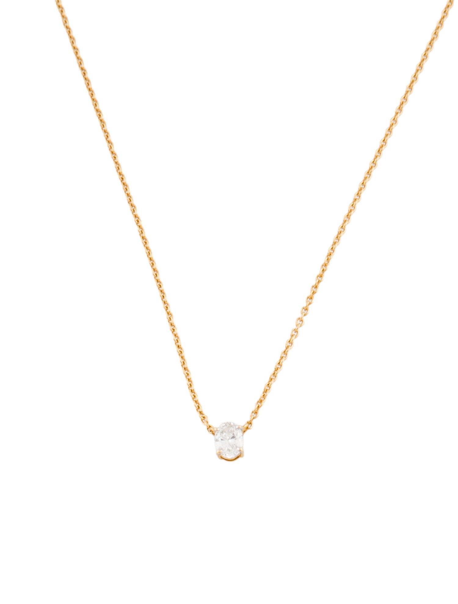 Necklace 18K Diamond Pendant