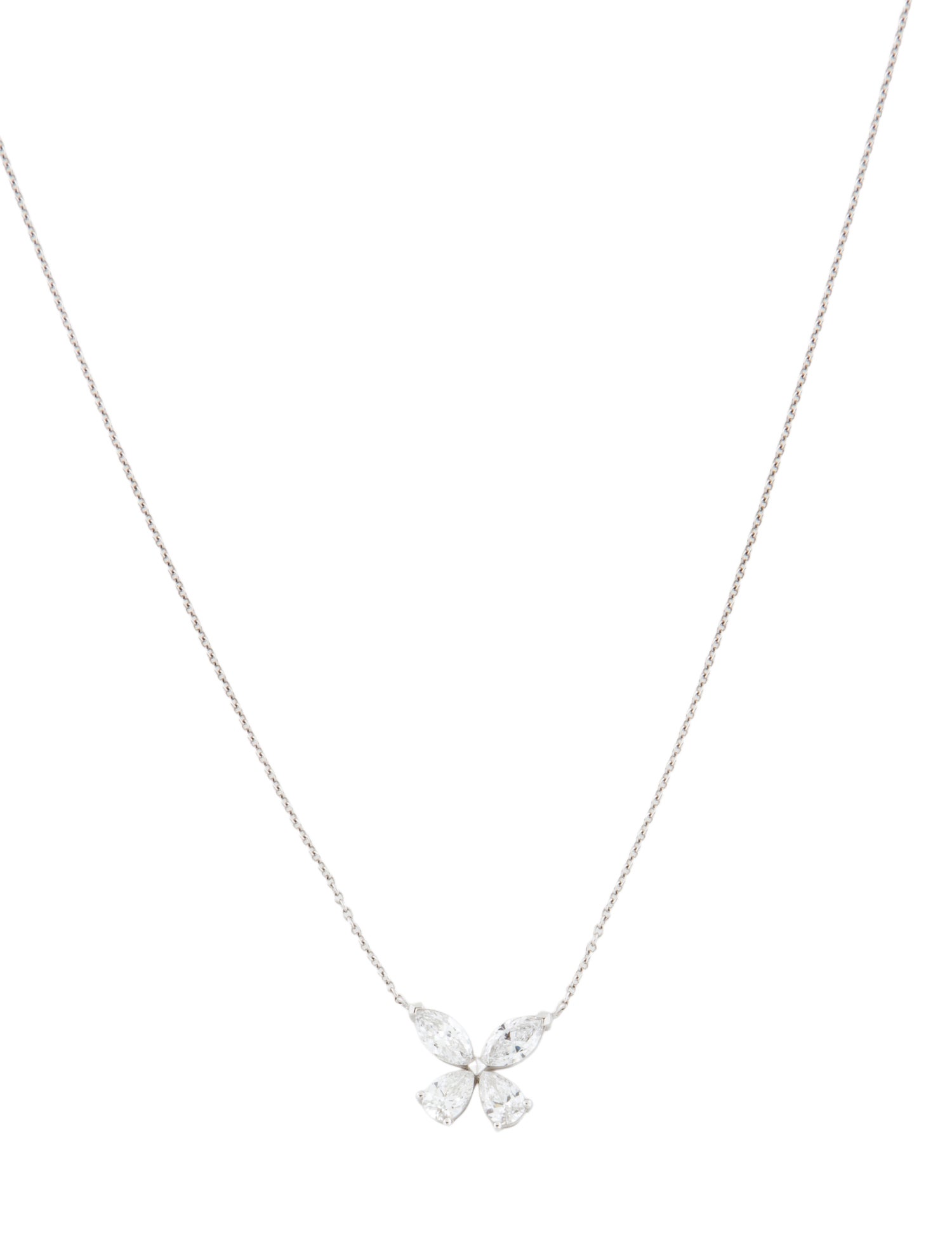 Necklace 18K Lab-Grown Diamond Butterfly Pendant