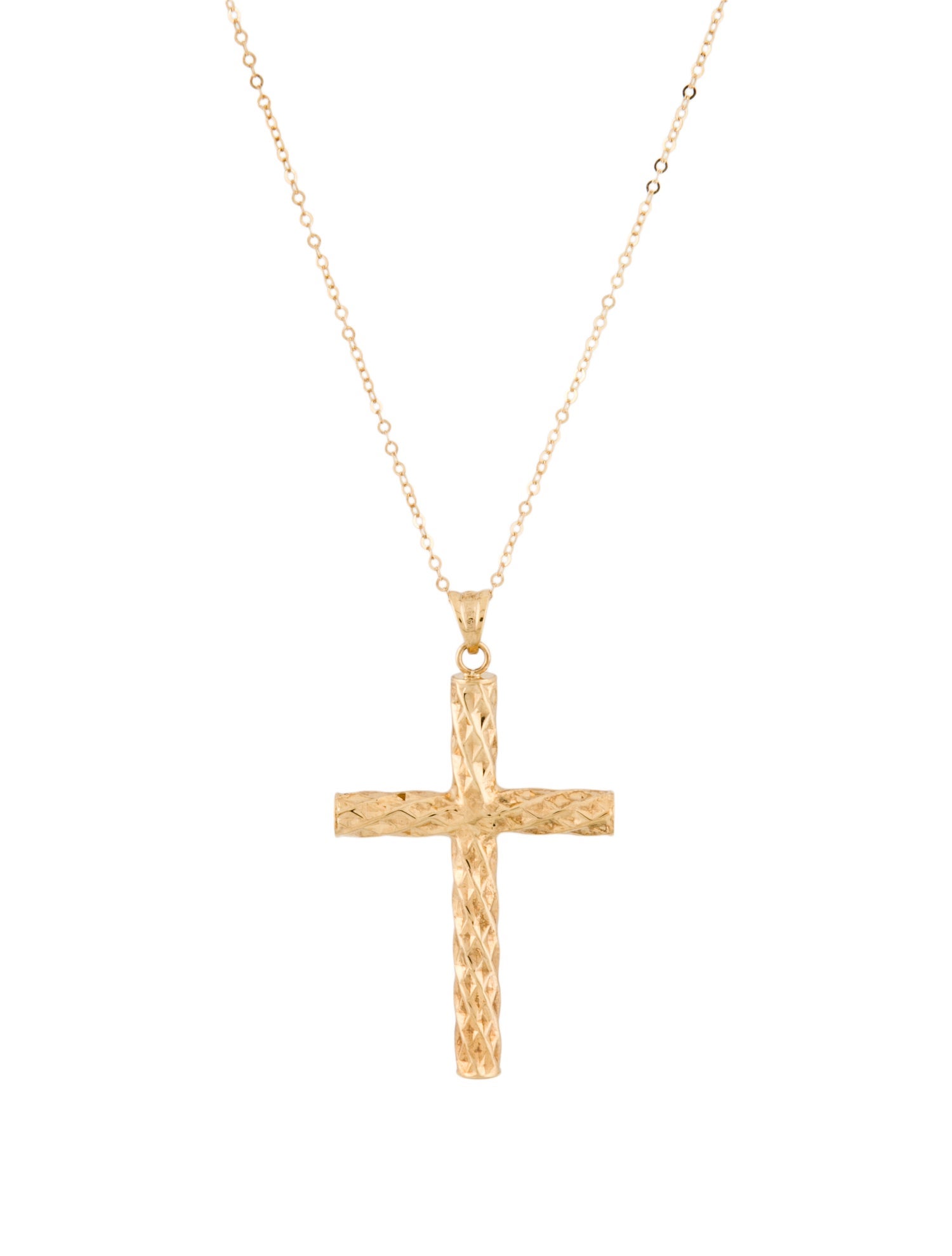 Necklace 14K Cross Pendant