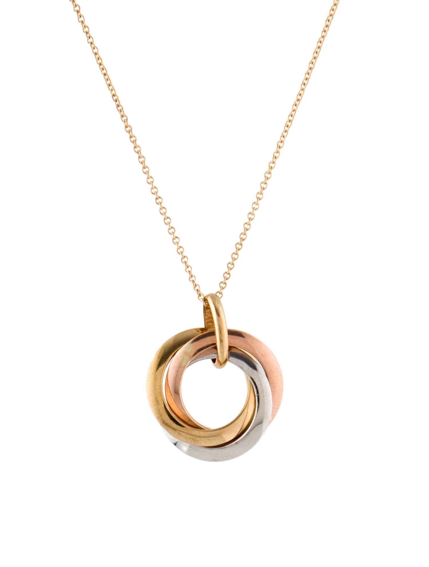 Necklace 14K Tri-Color Chain