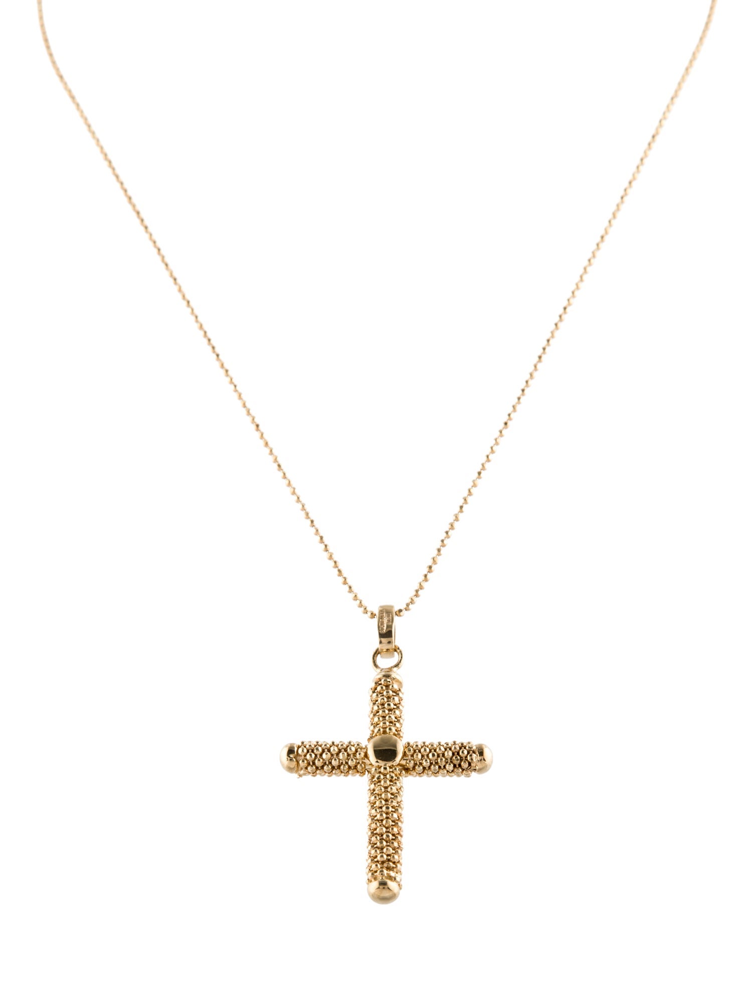 Necklace 14K Cross Pendant