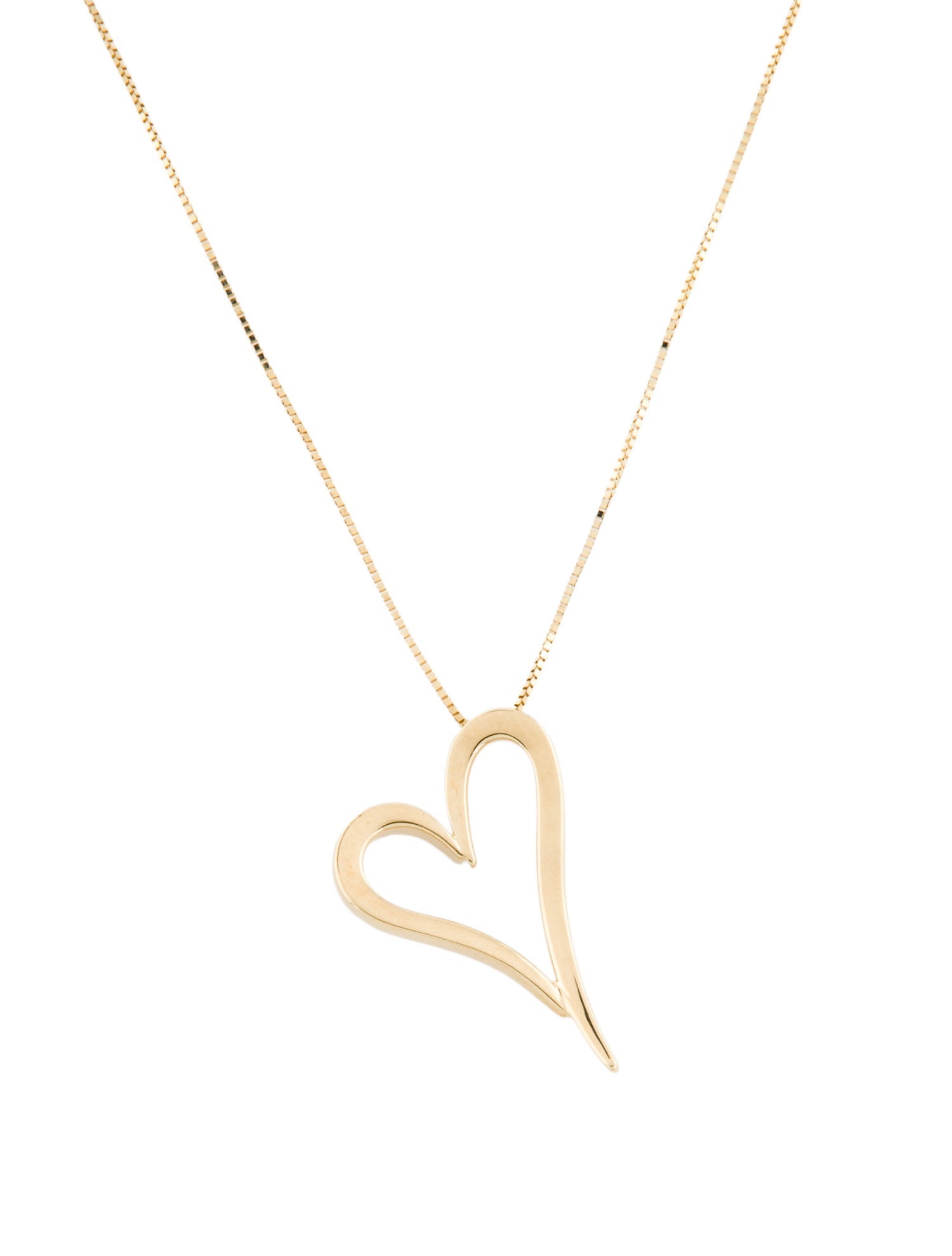 Necklace 14K Heart Pendant