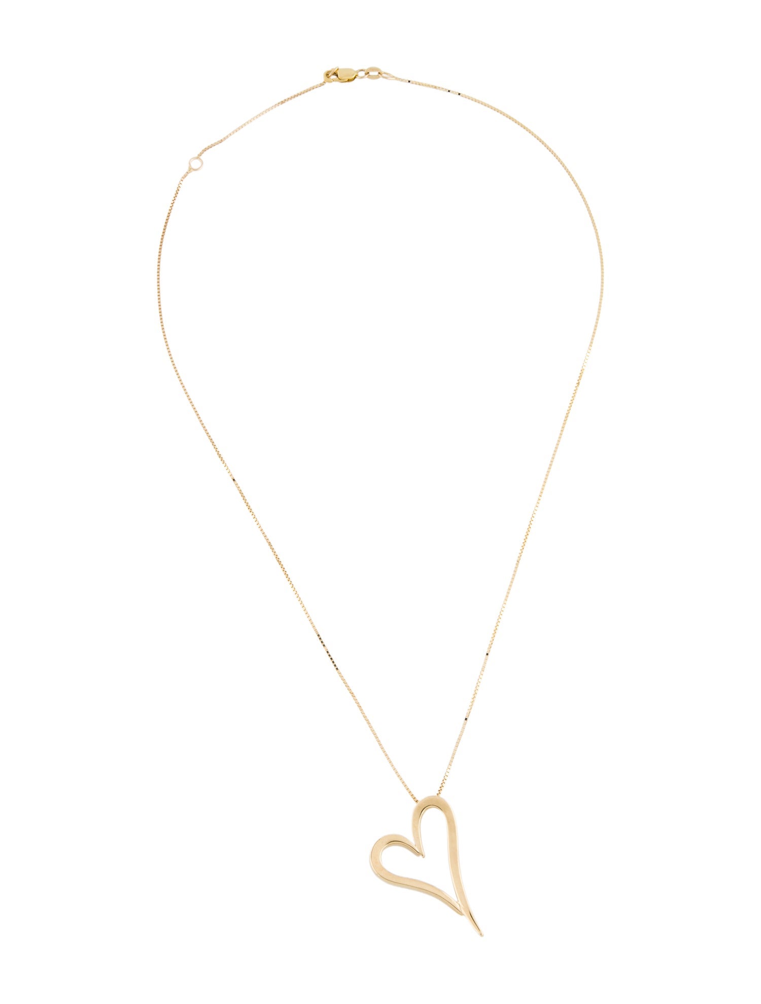 Necklace 14K Heart Pendant