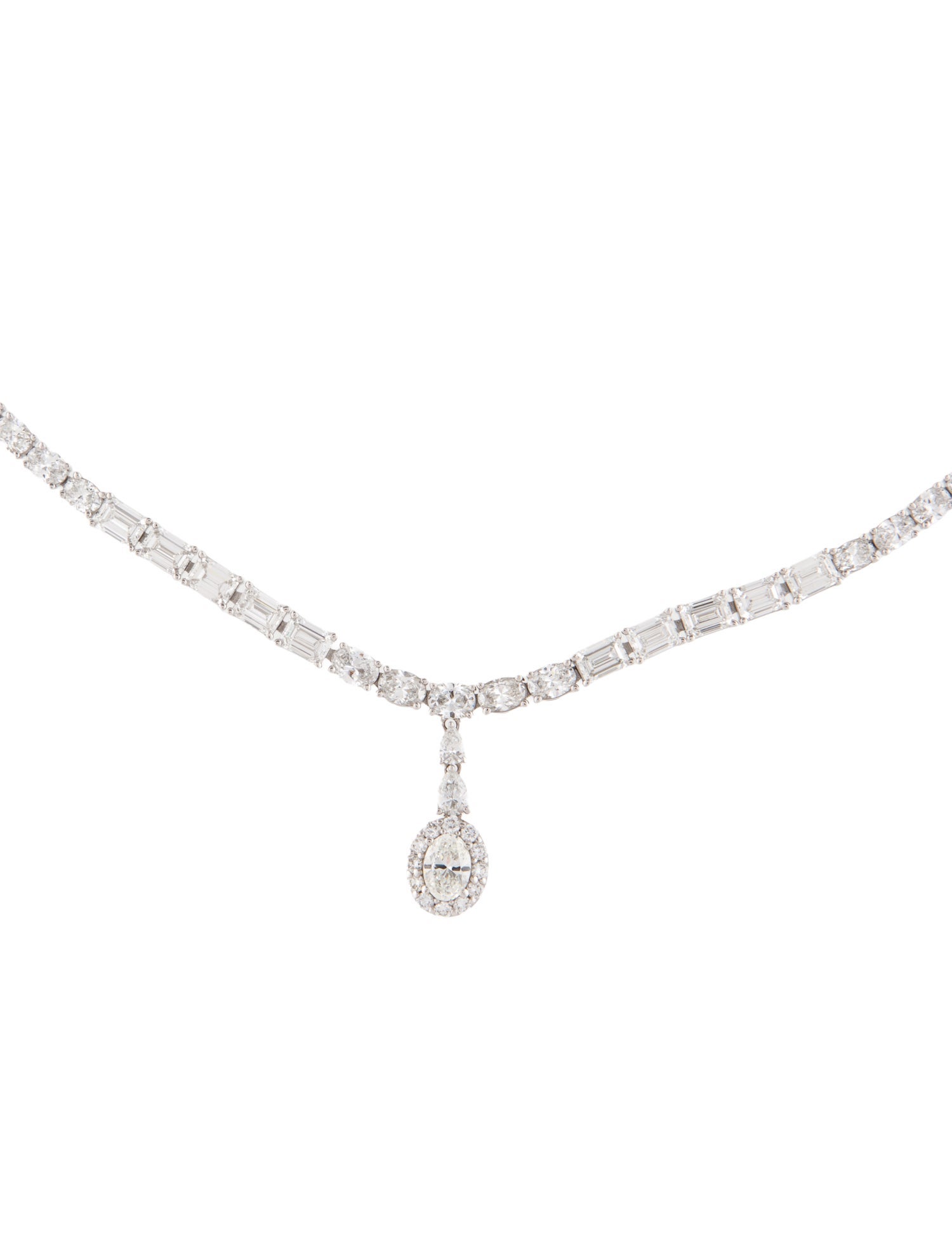 Necklace 14K 11.44ctw Lab-Grown Diamond Collar