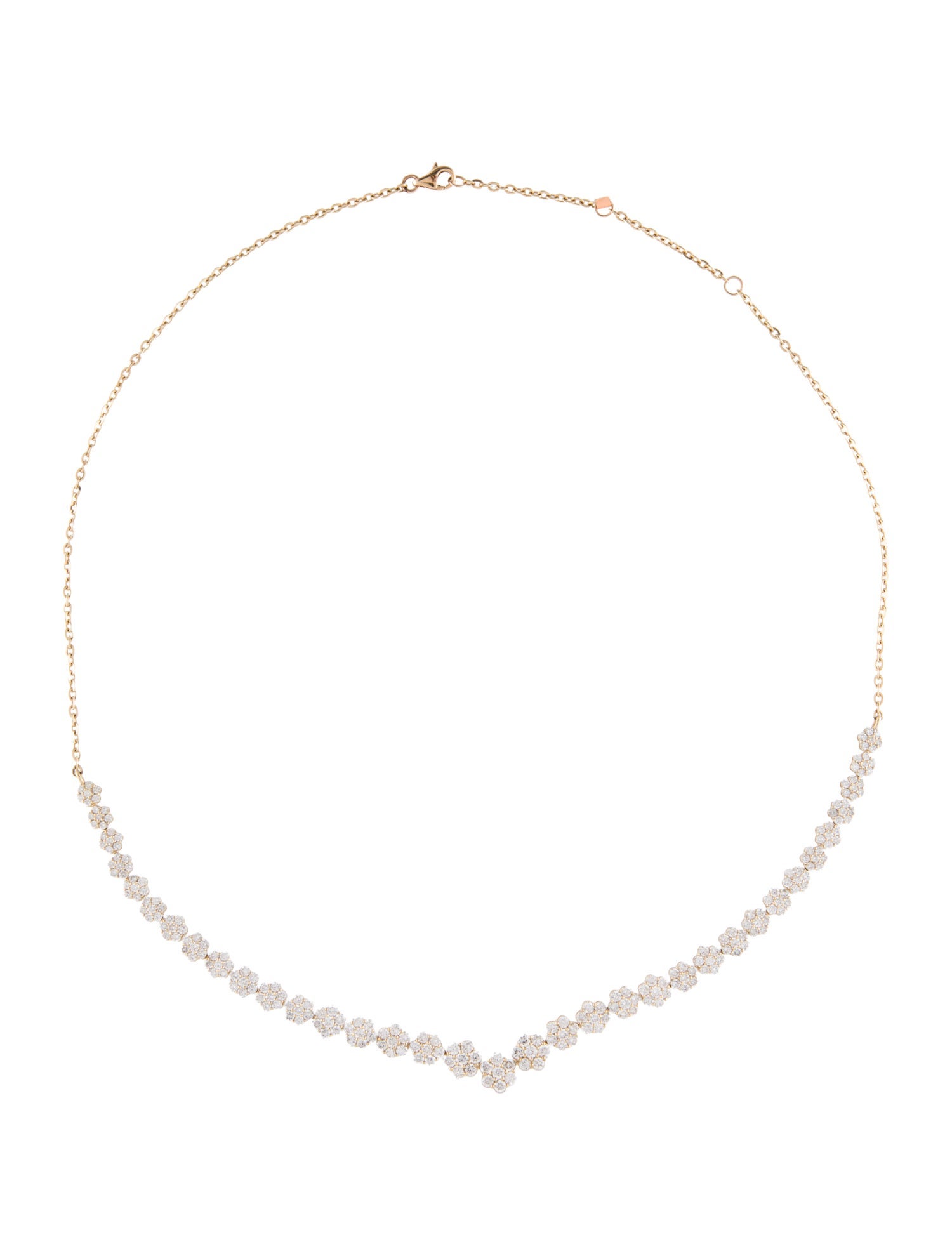 Necklace 14K 5.13ctw Lab-Grown Diamond Collar
