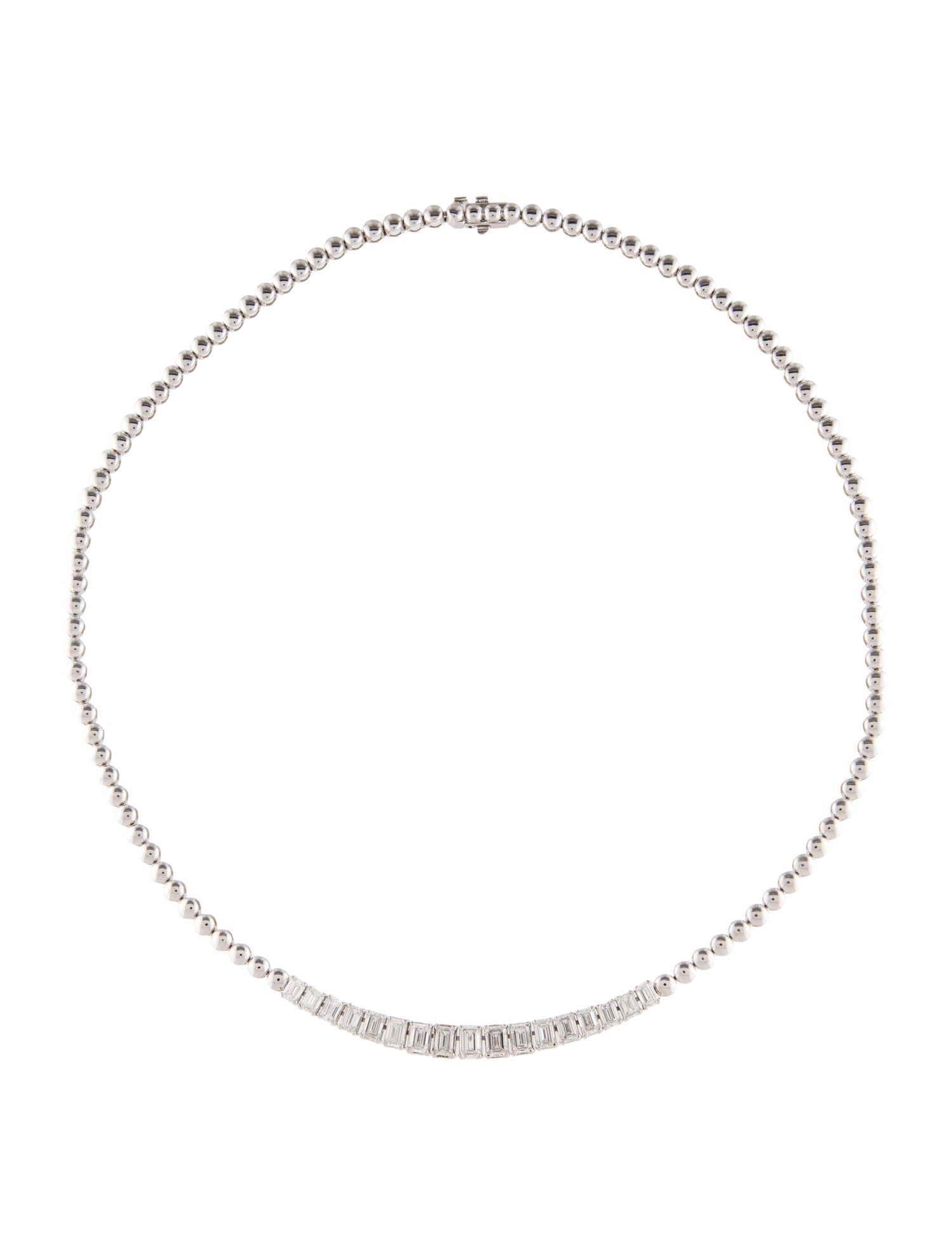 Necklace 14K 5.00ctw Lab-Grown Diamond Collar