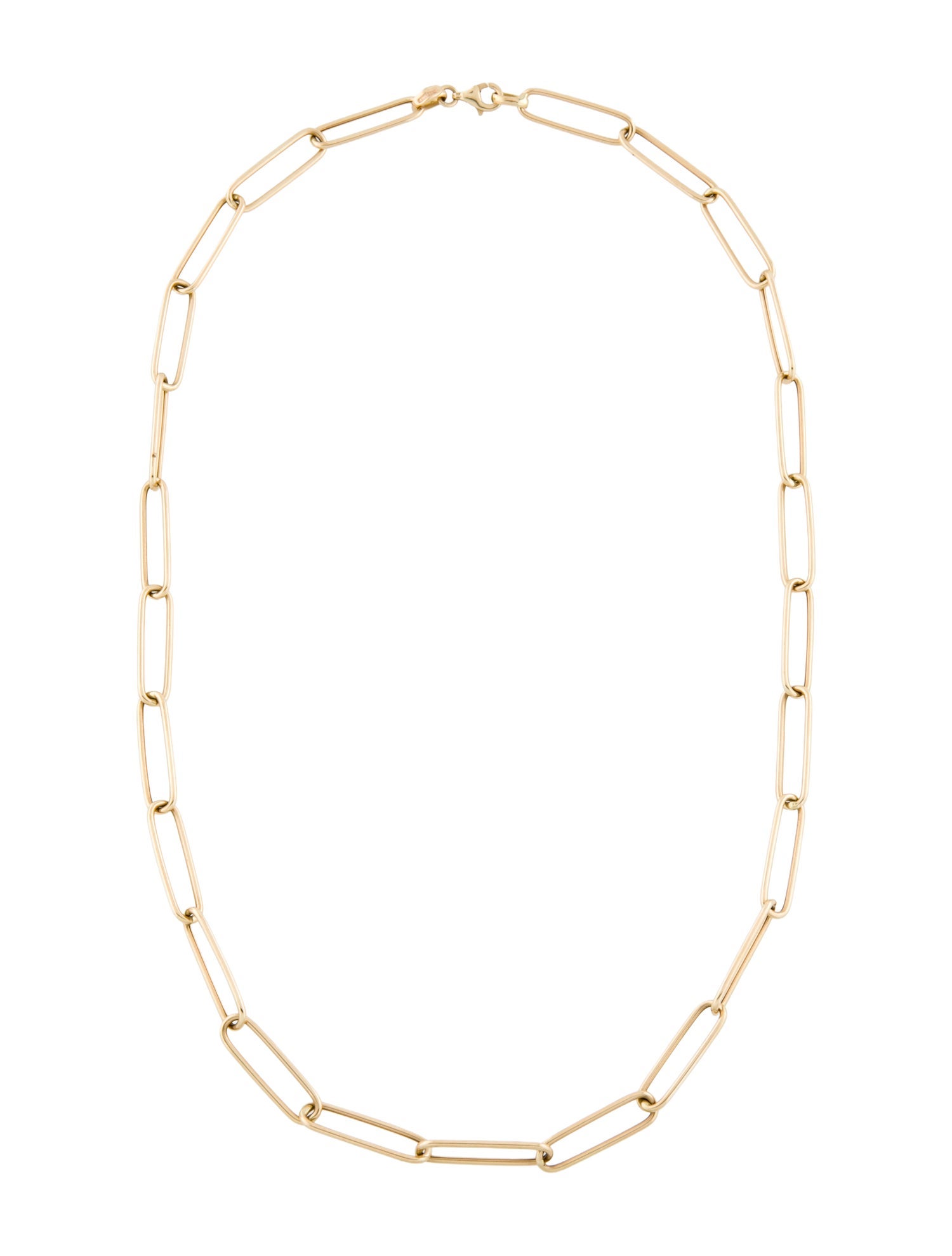 Necklace 14K Paperclip Chain