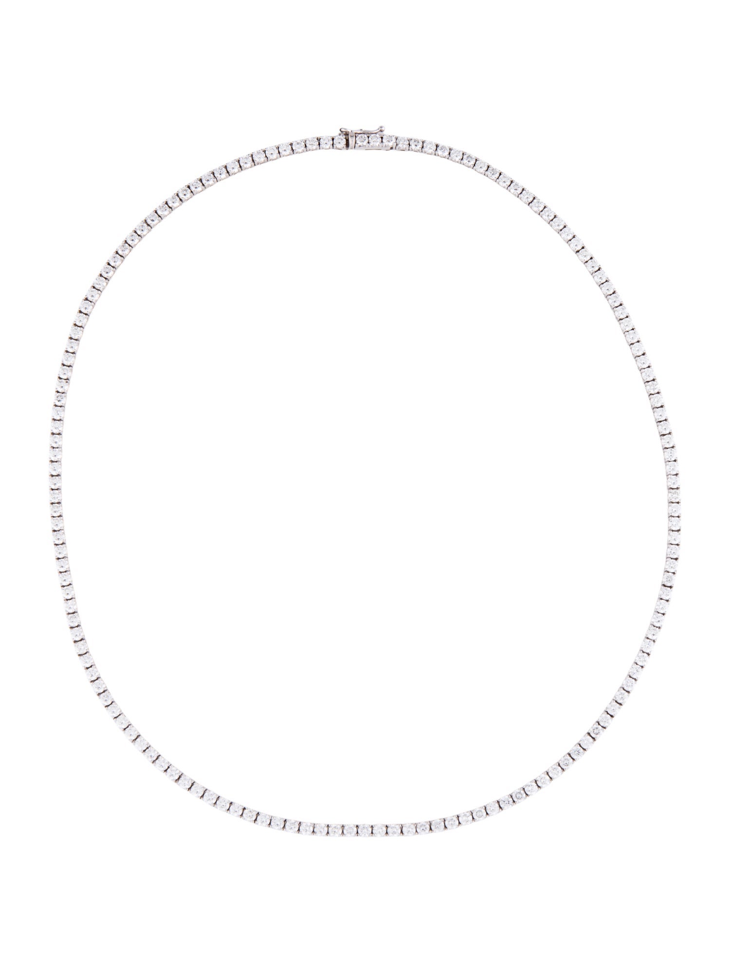 Necklace 14K 7.40ctw Diamond Tennis