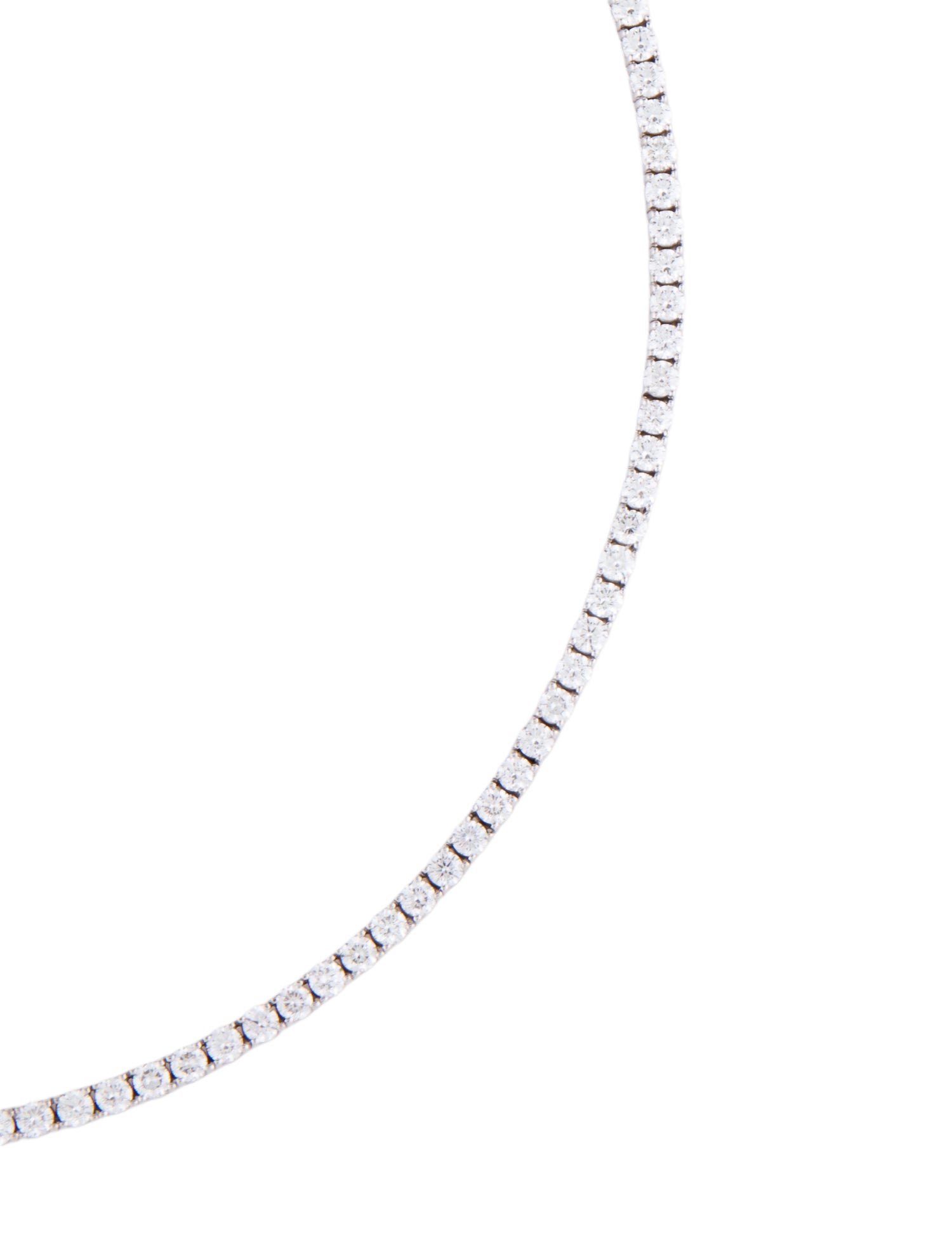 Necklace 14K 7.40ctw Diamond Tennis
