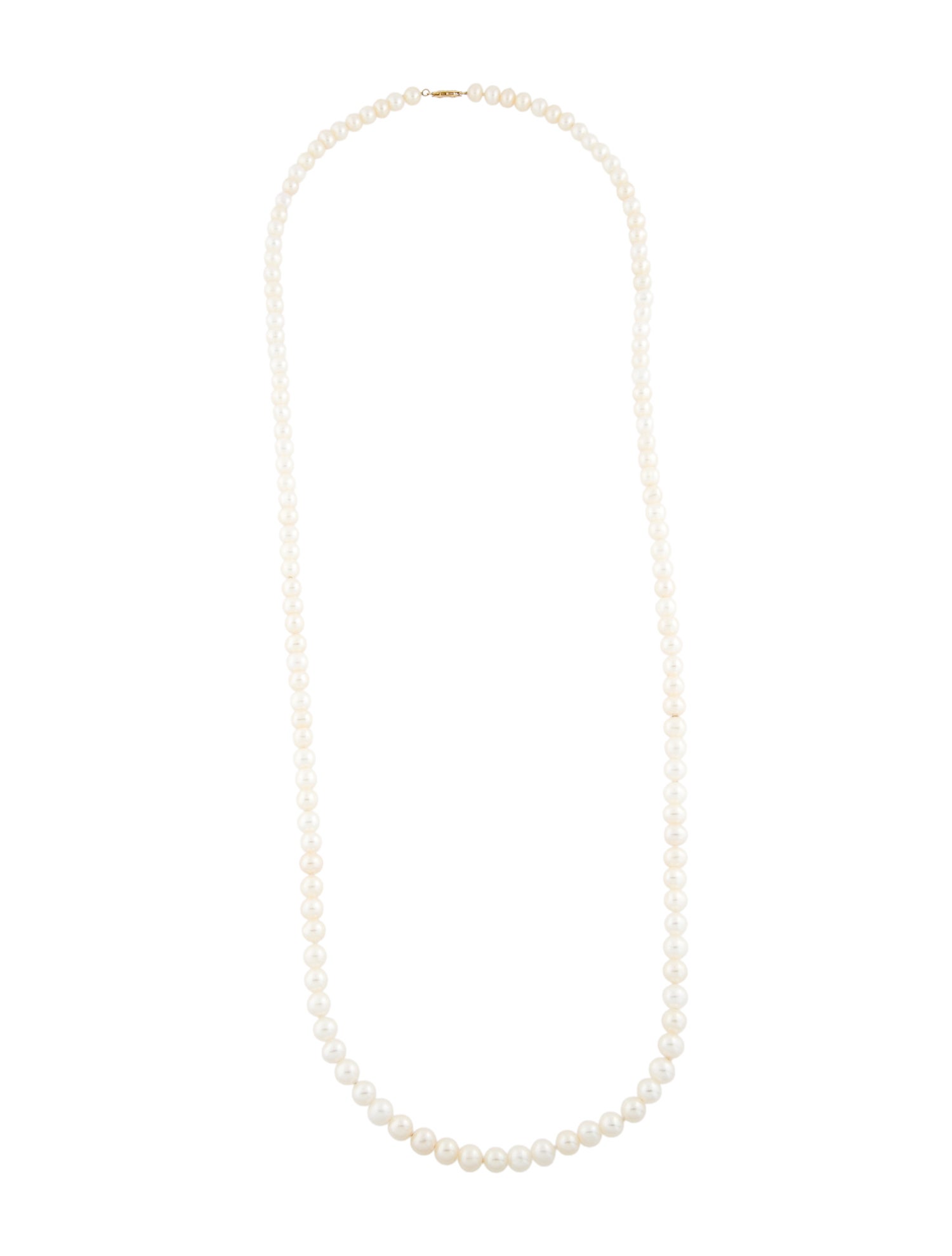 Necklace 14K Pearl Bead Strand