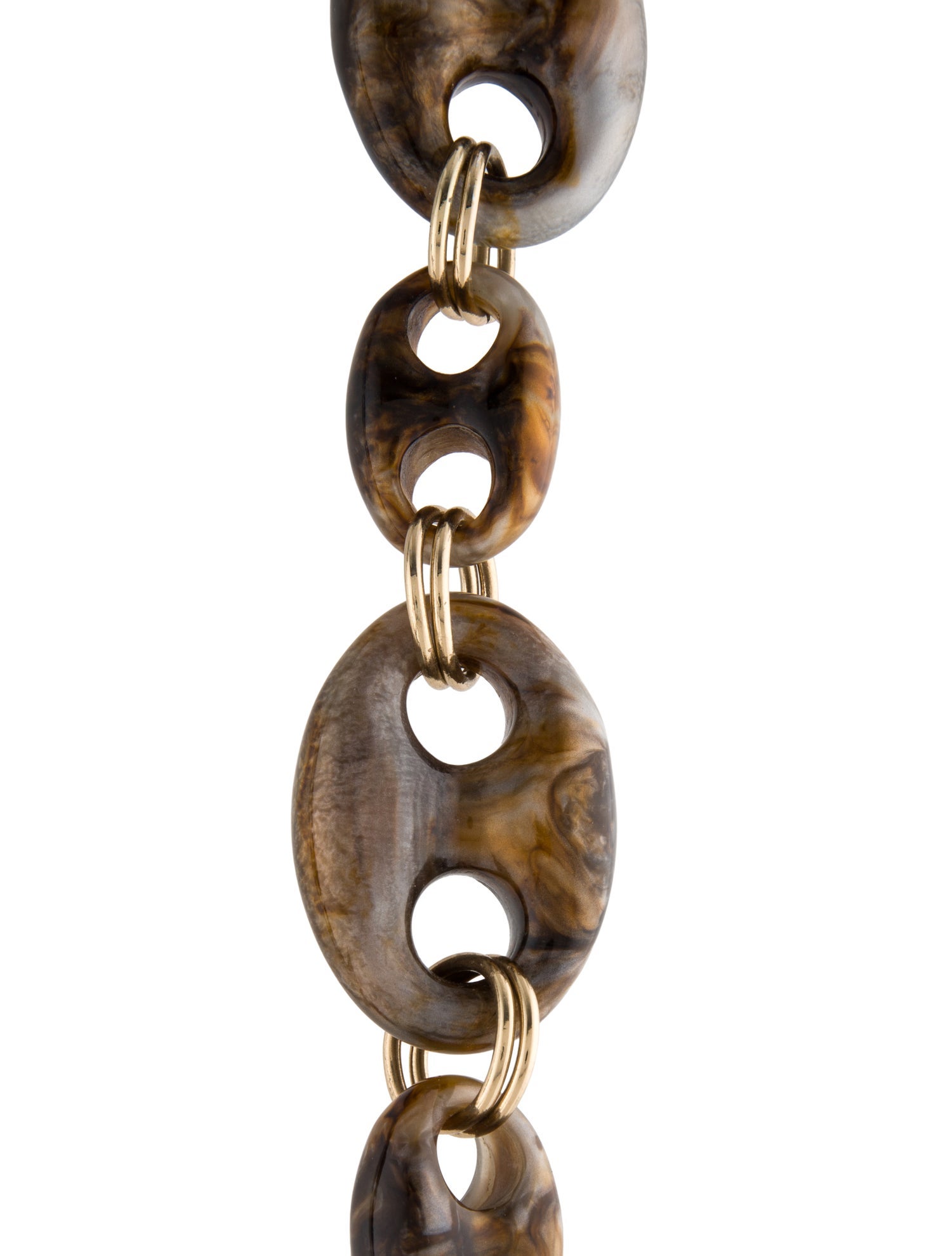 Necklace Resin Long Chain