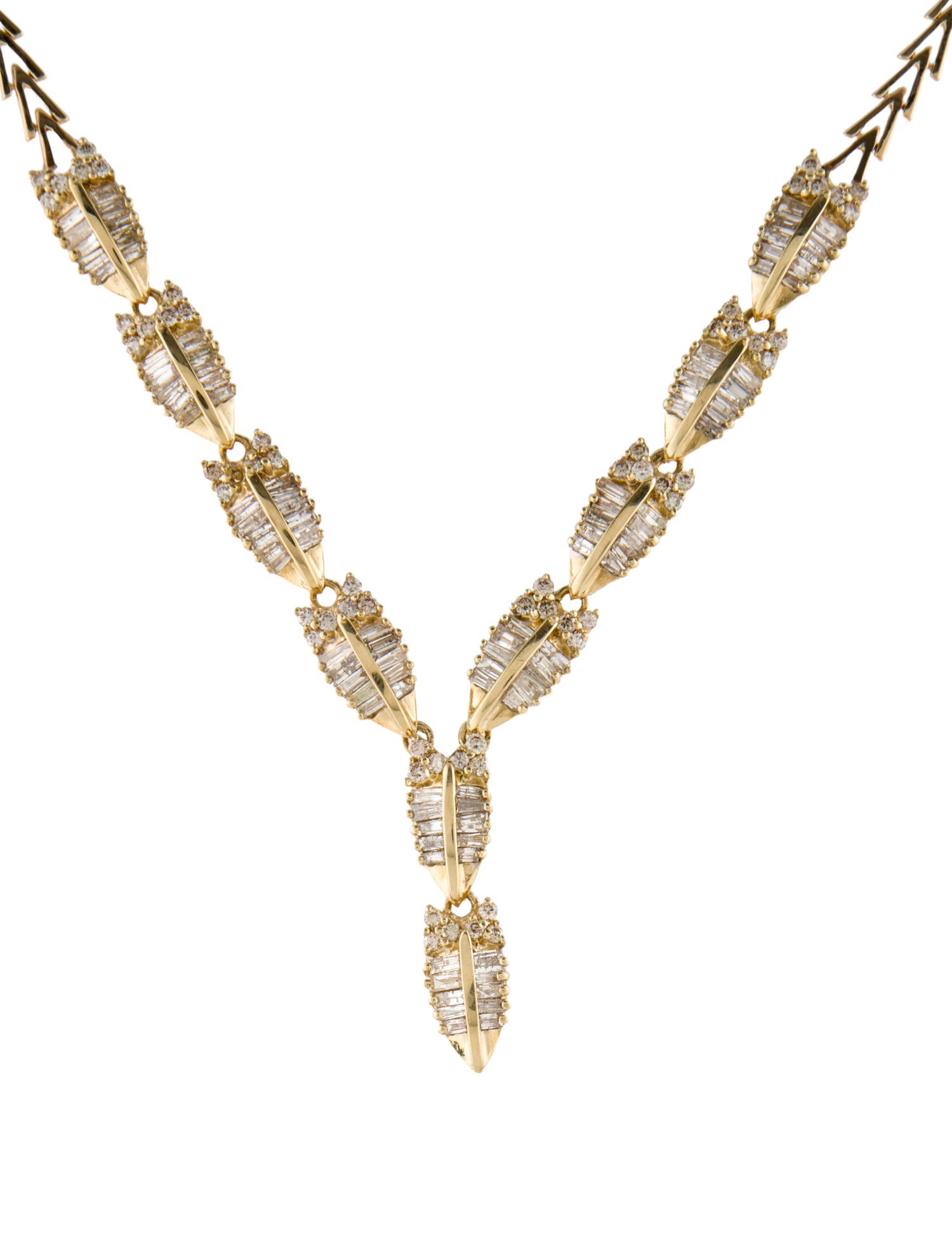 Necklace 14K 6.10ctw Diamond Lavalier