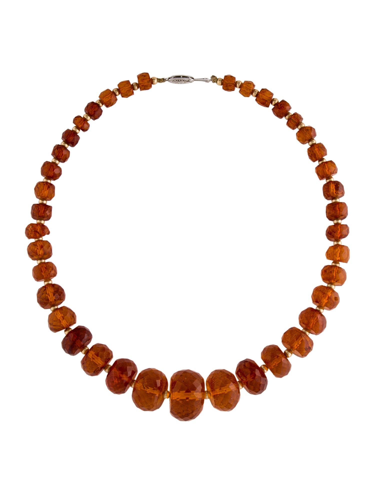 Necklace Amber Bead Strand