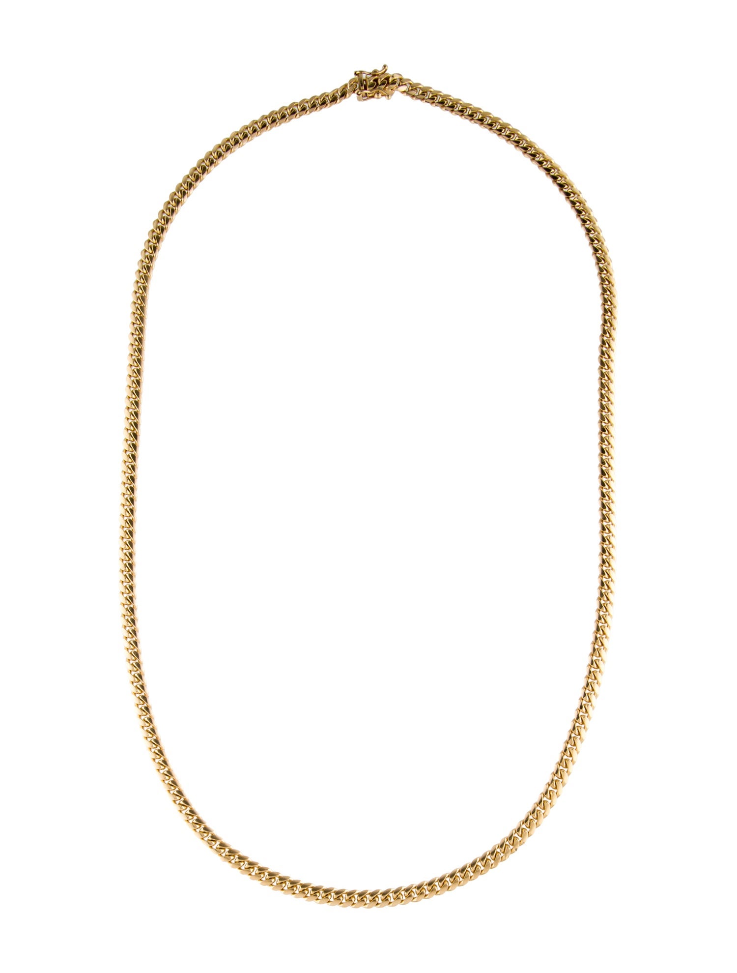 Necklace 18K Curb Chain