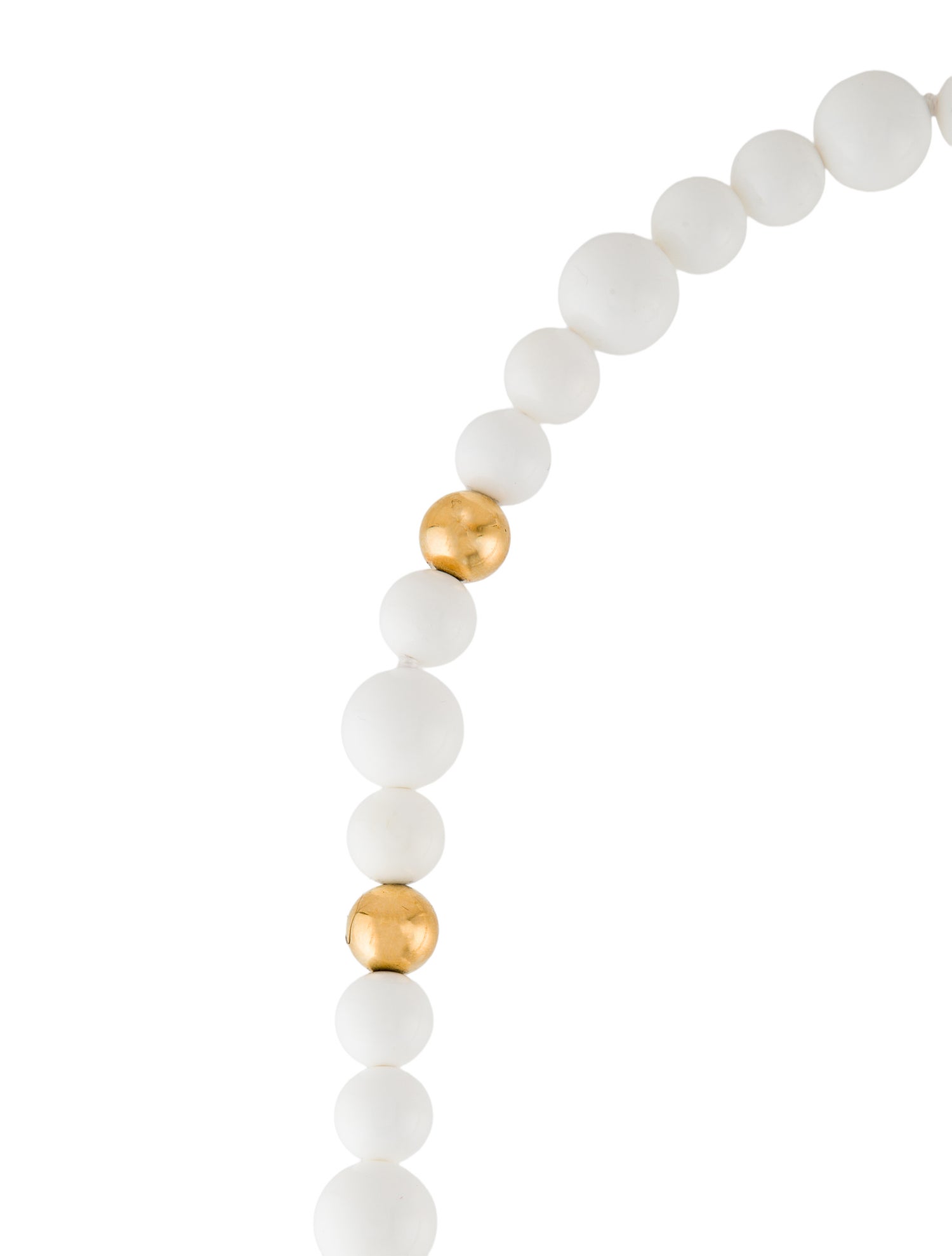 Necklace 18K Shell Beaded Long Necklace