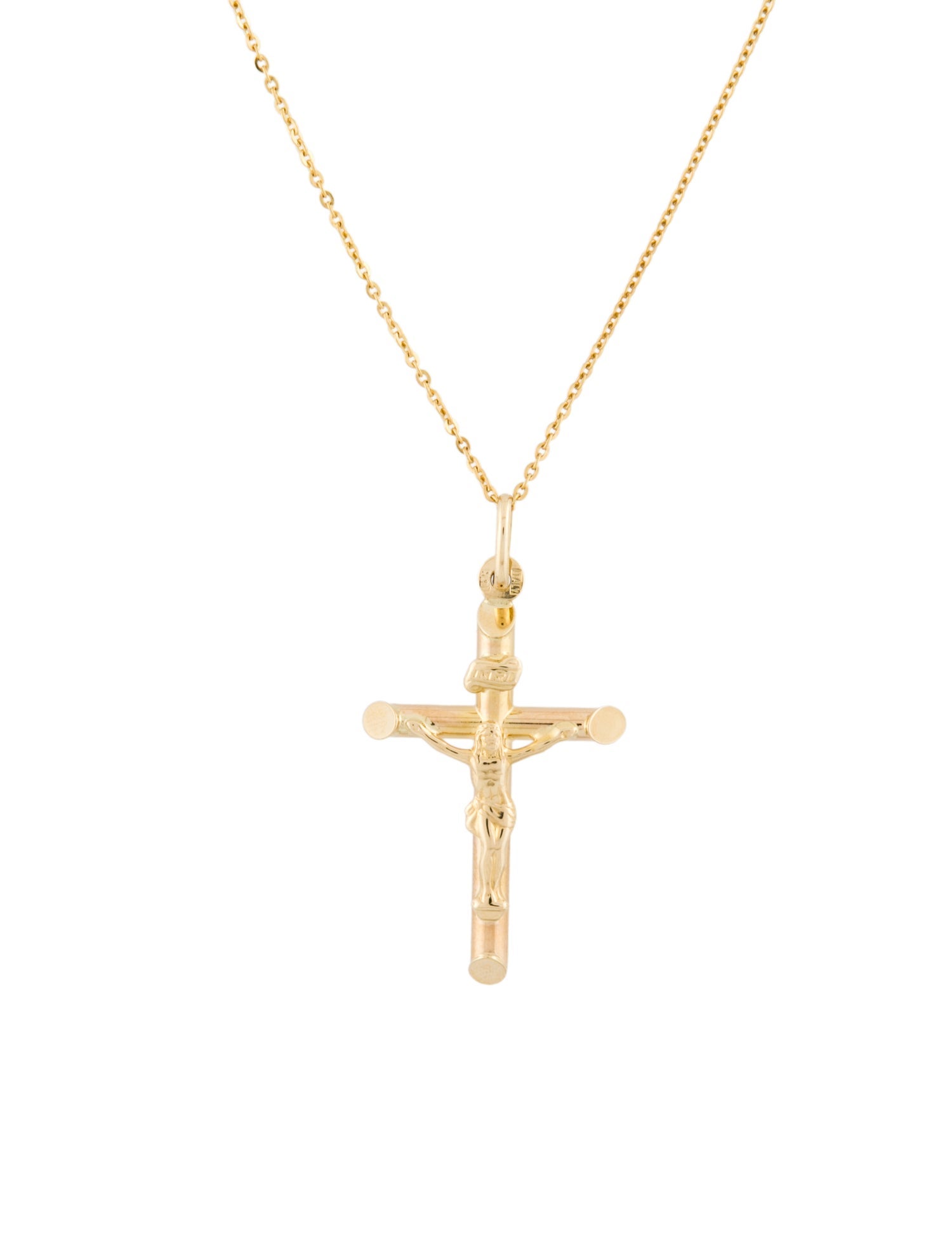 Necklace 14K Cross Pendant