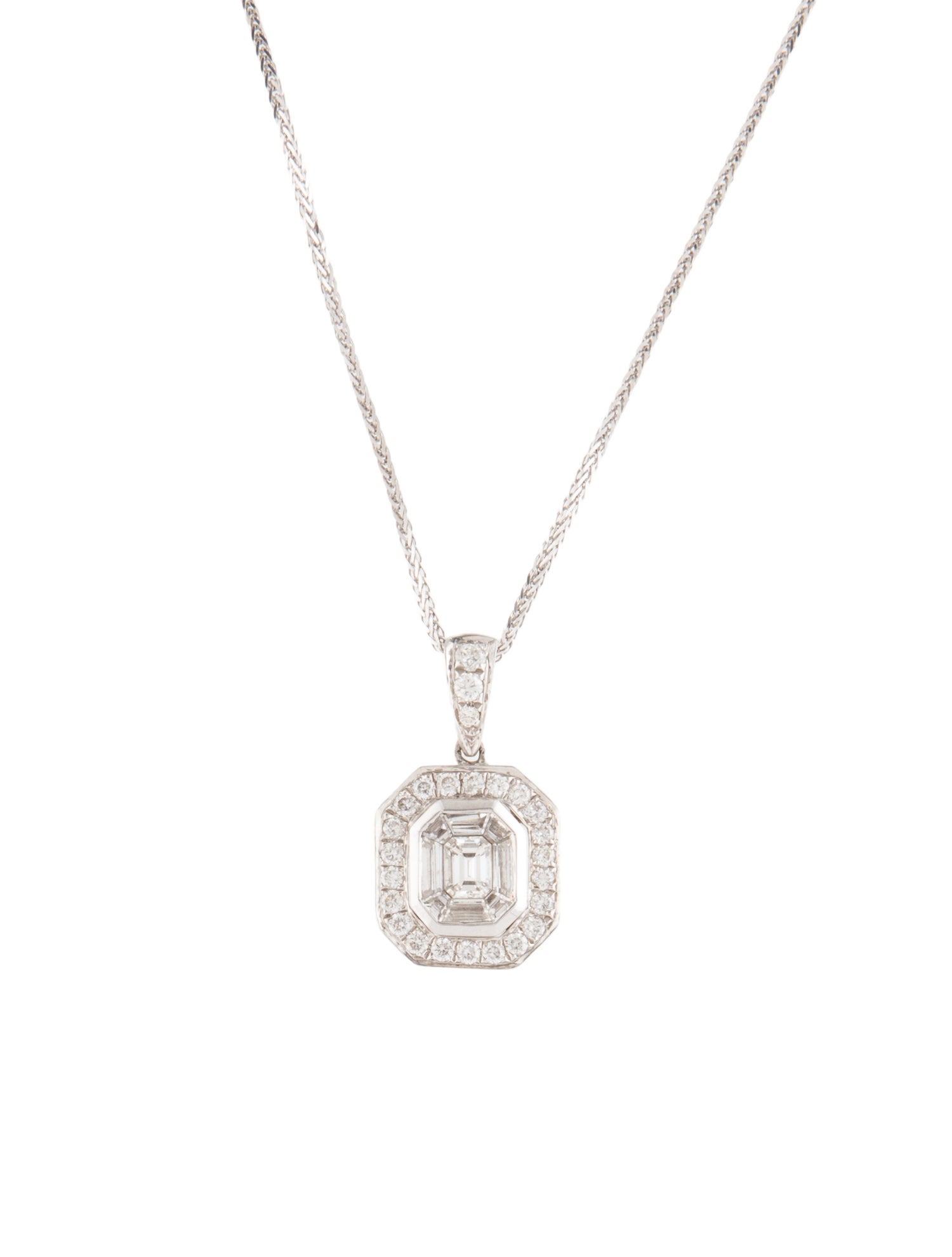 Necklace 14K Diamond Pendant