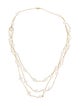 Necklace 14K Pearl Multistrand Necklace