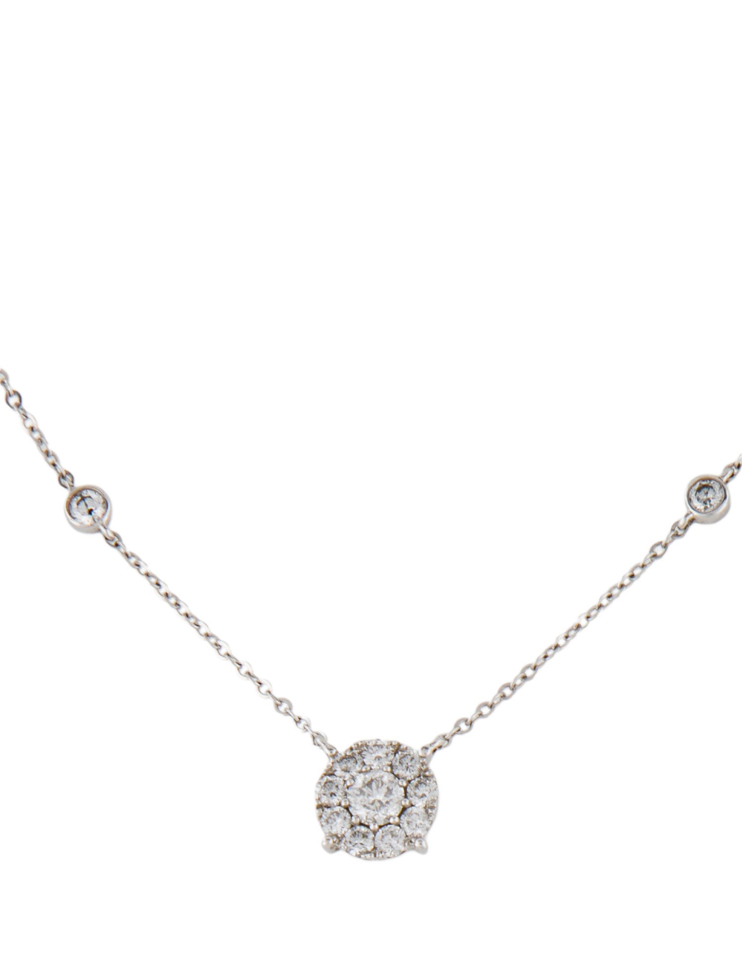 Necklace 14K Diamond Pendant