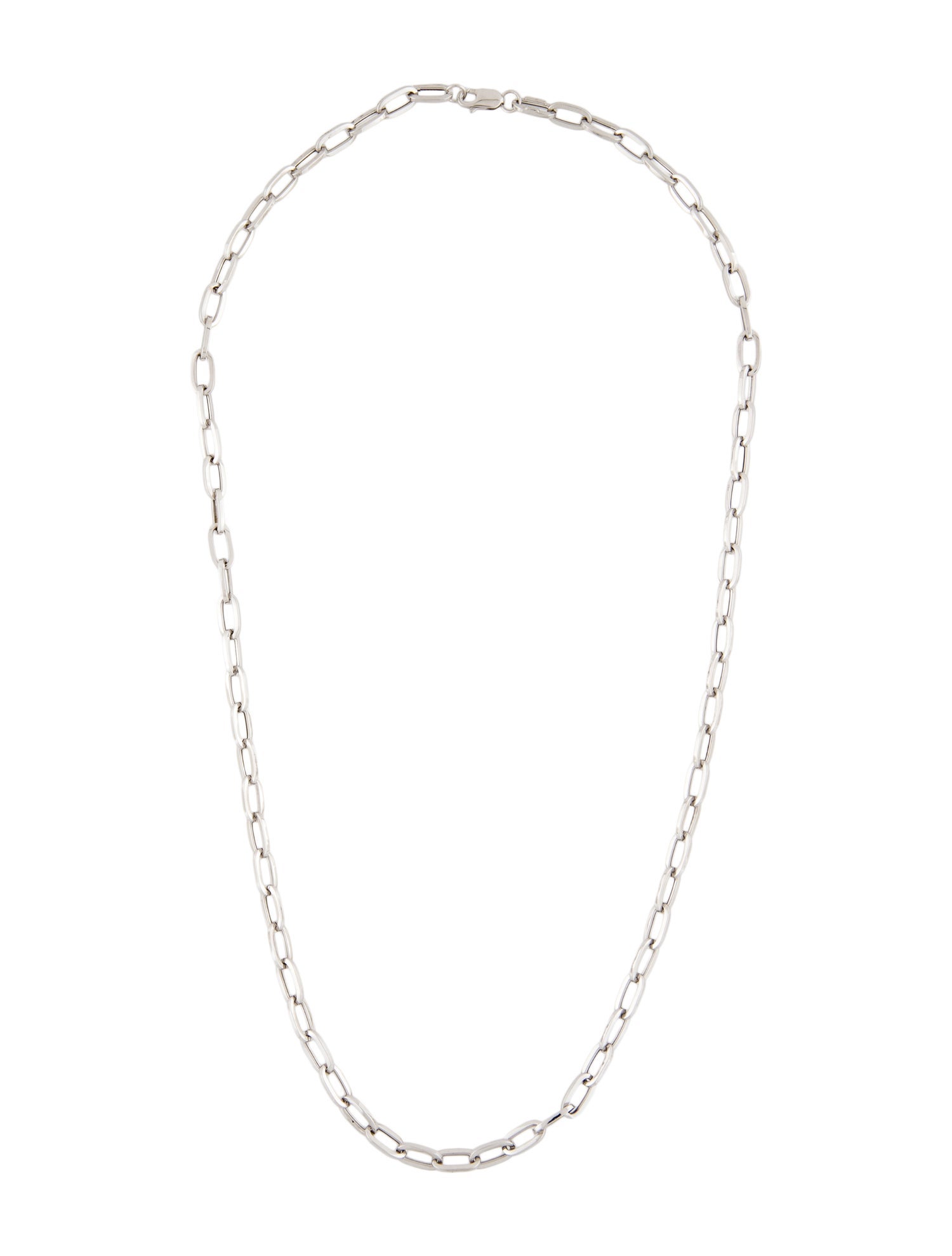 Necklace 14K Paperclip Chain Link