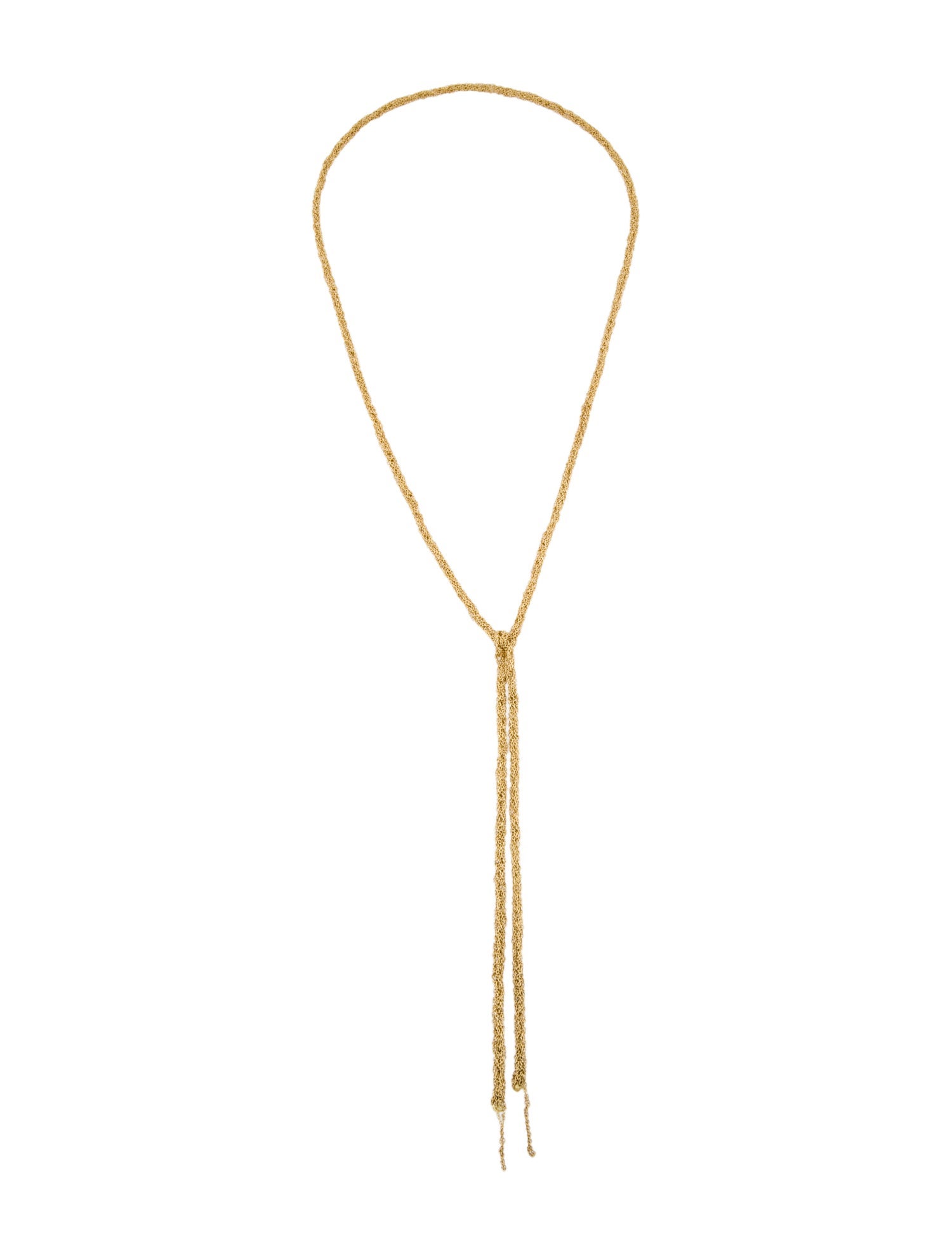 Necklace 18K Lariat