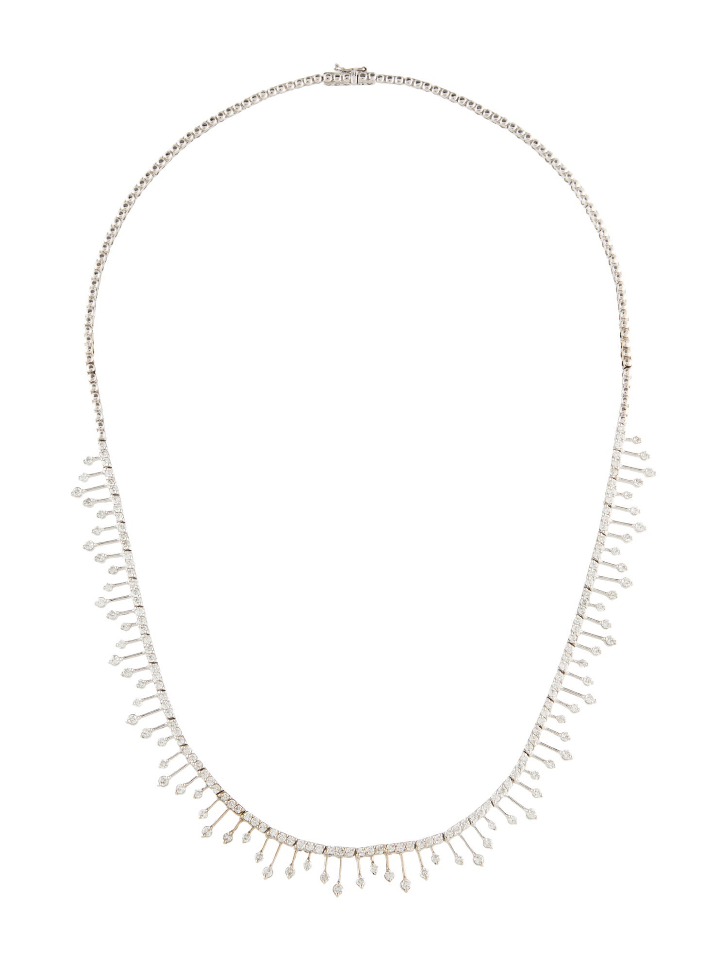 Necklace 18K 2.46ctw Diamond Collar