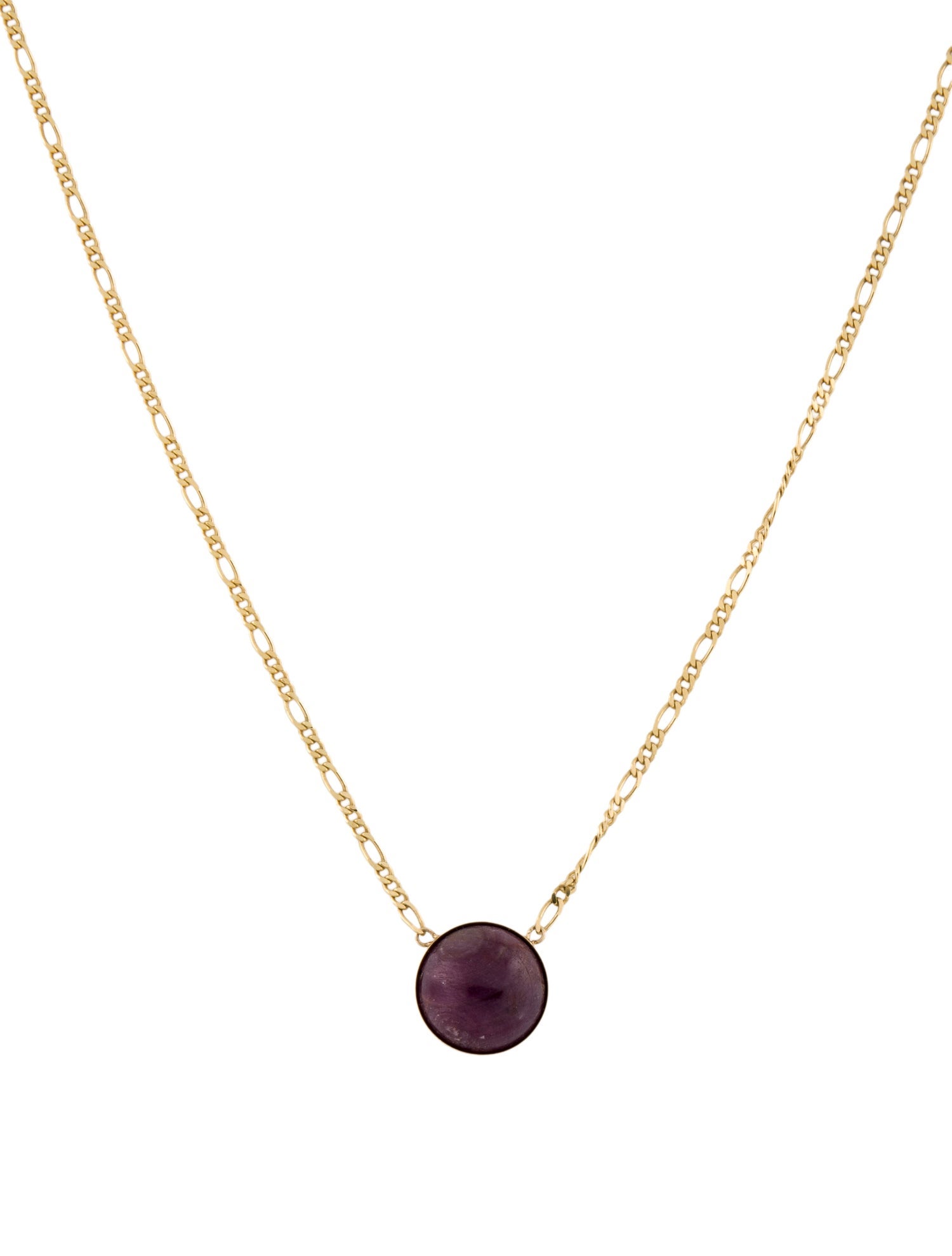 Necklace 14K Ruby Pendant