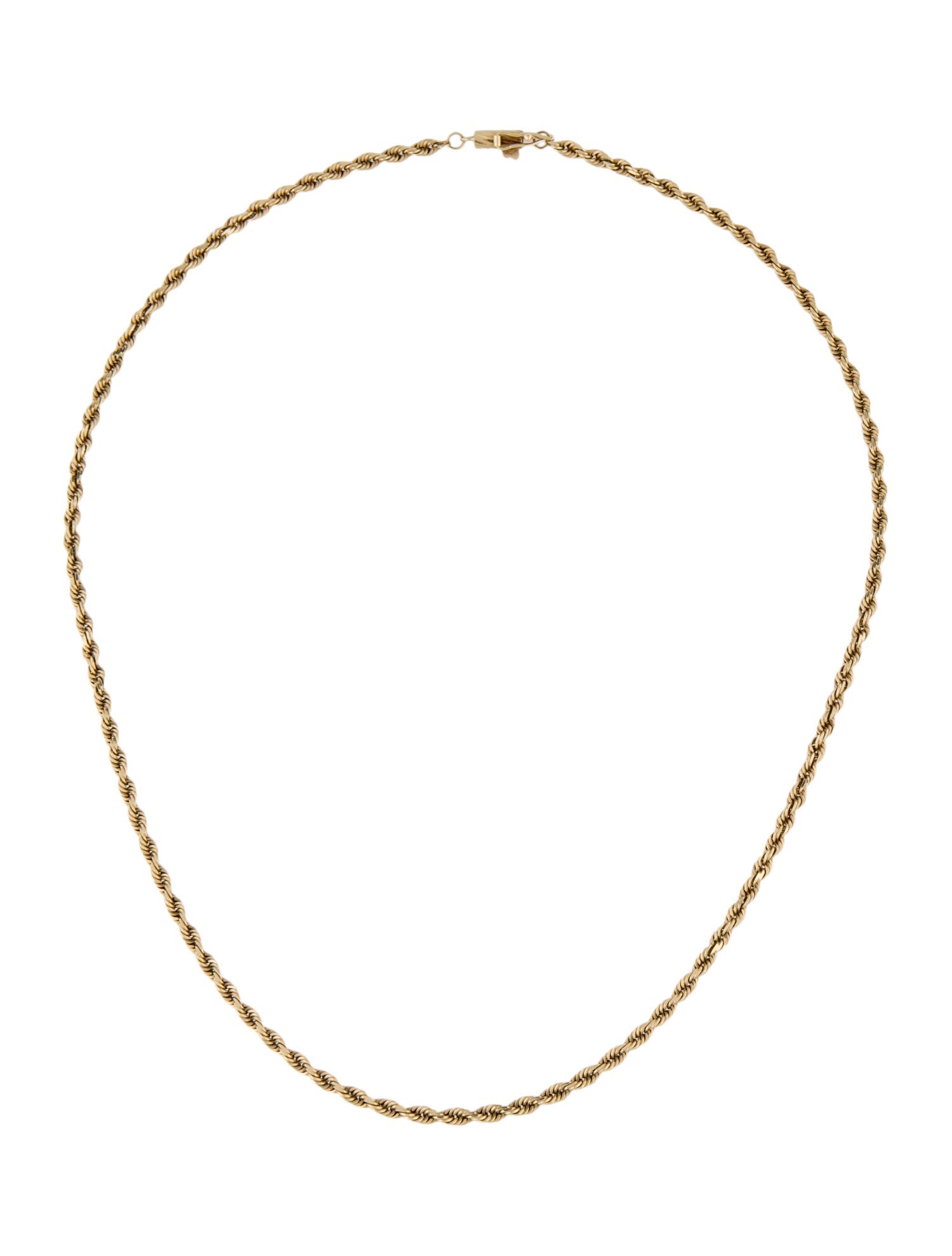 Necklace 14K Rope Chain