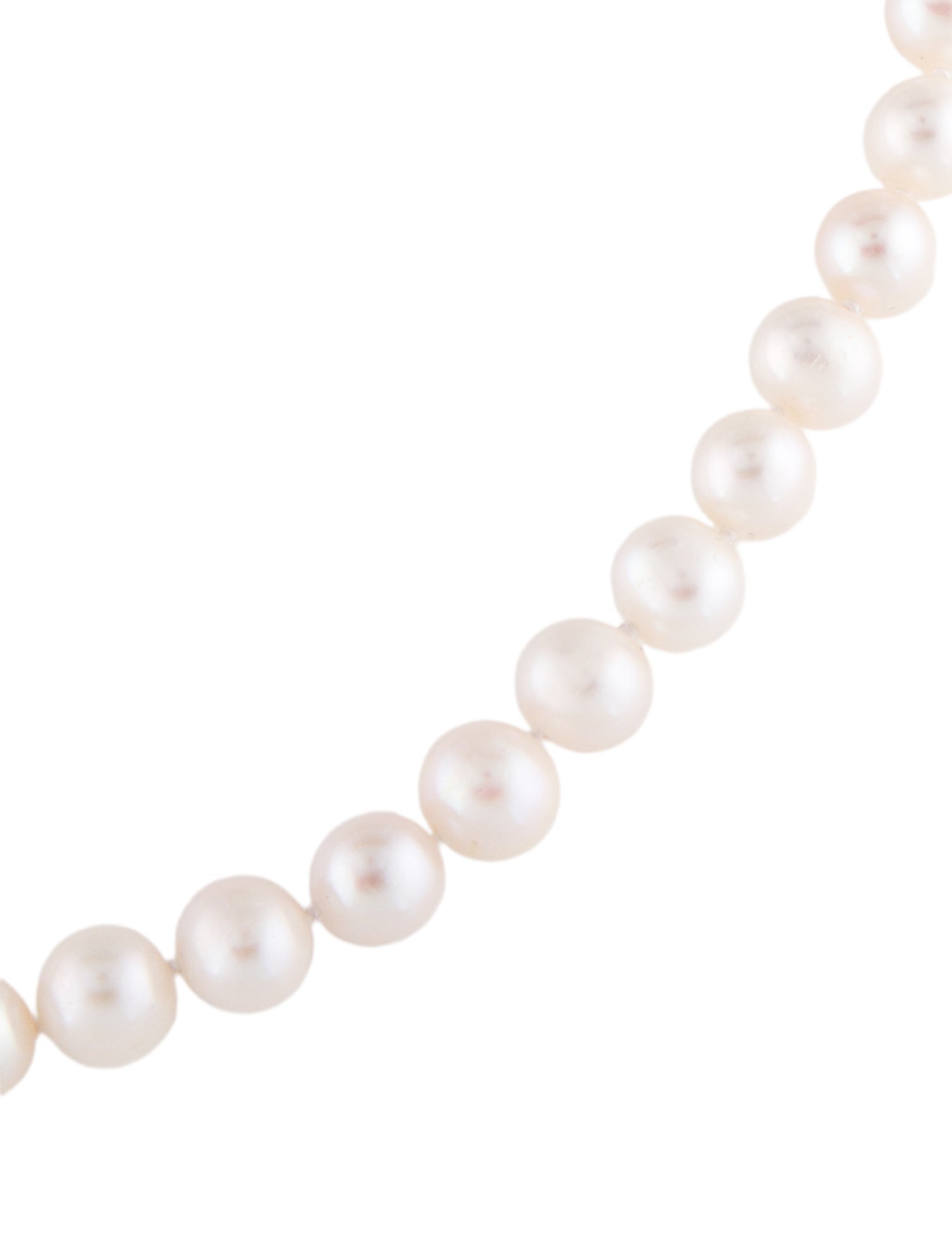 Necklace 14K Pearl Bead Strand