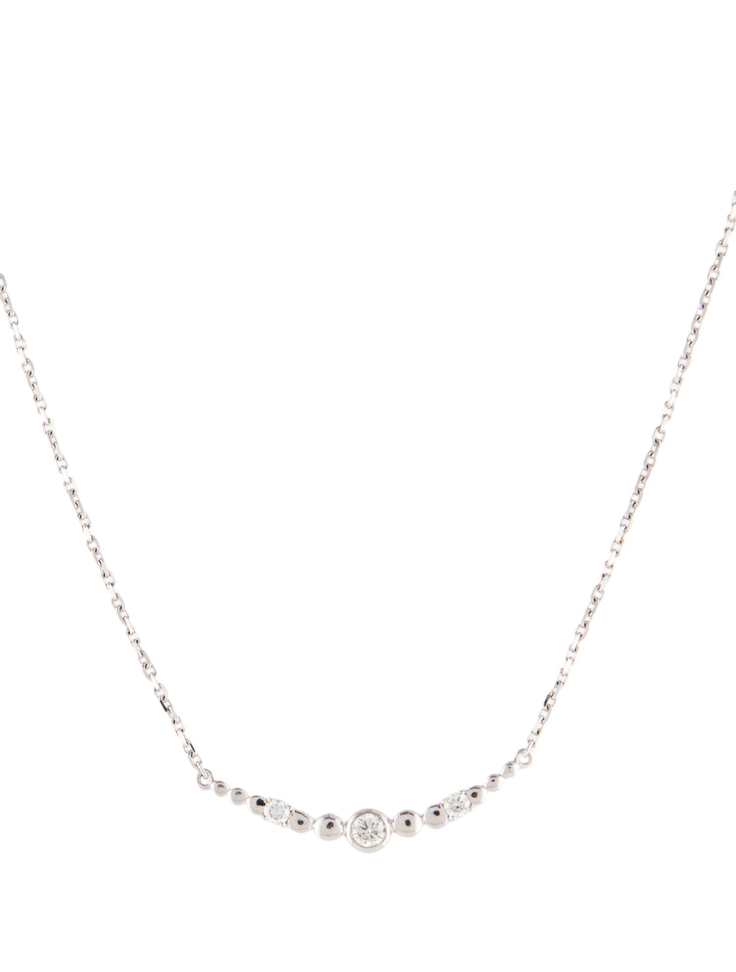 Necklace 18K Diamond Pendant