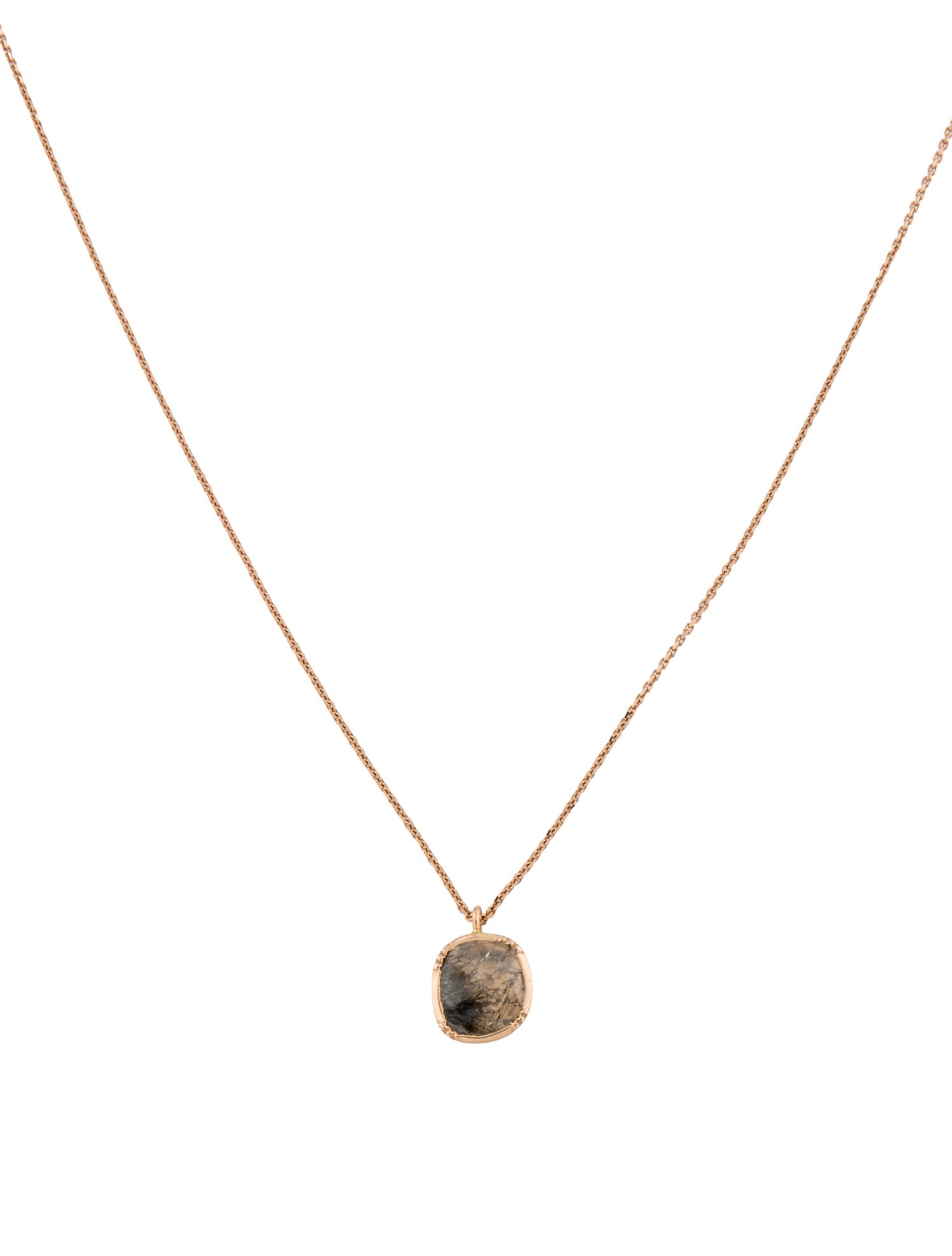 Necklace 18K Diamond Pendant