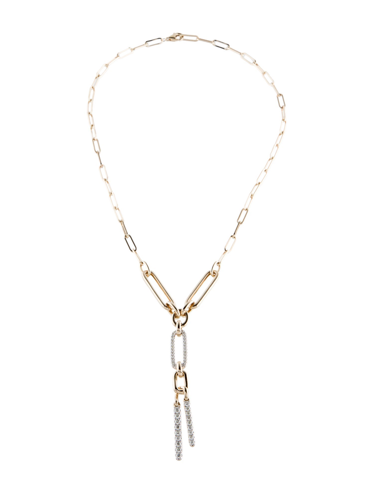 Necklace 14K 1.00ctw Diamond Lavalier