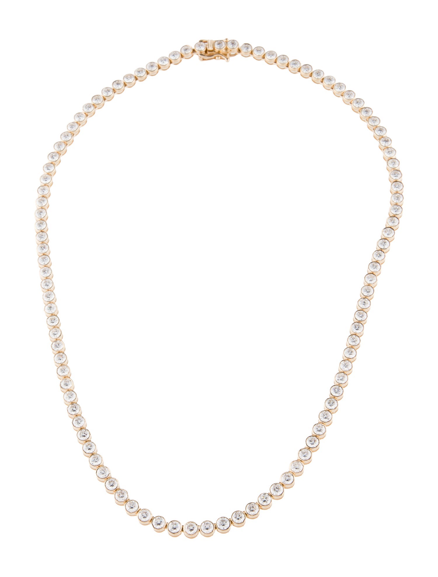 Necklace 14K 15.00ctw Lab-Grown Diamond Collar