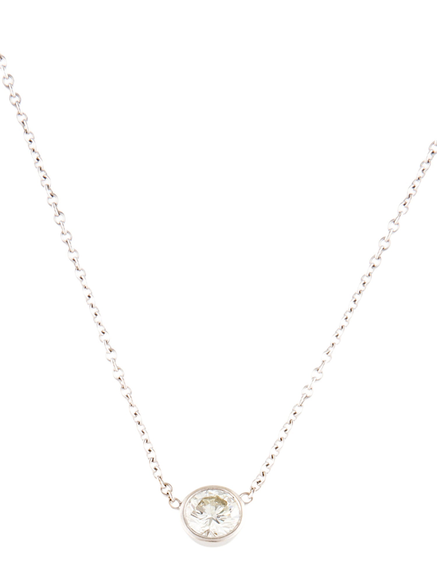 Necklace 14K Diamond Solitaire Pendant