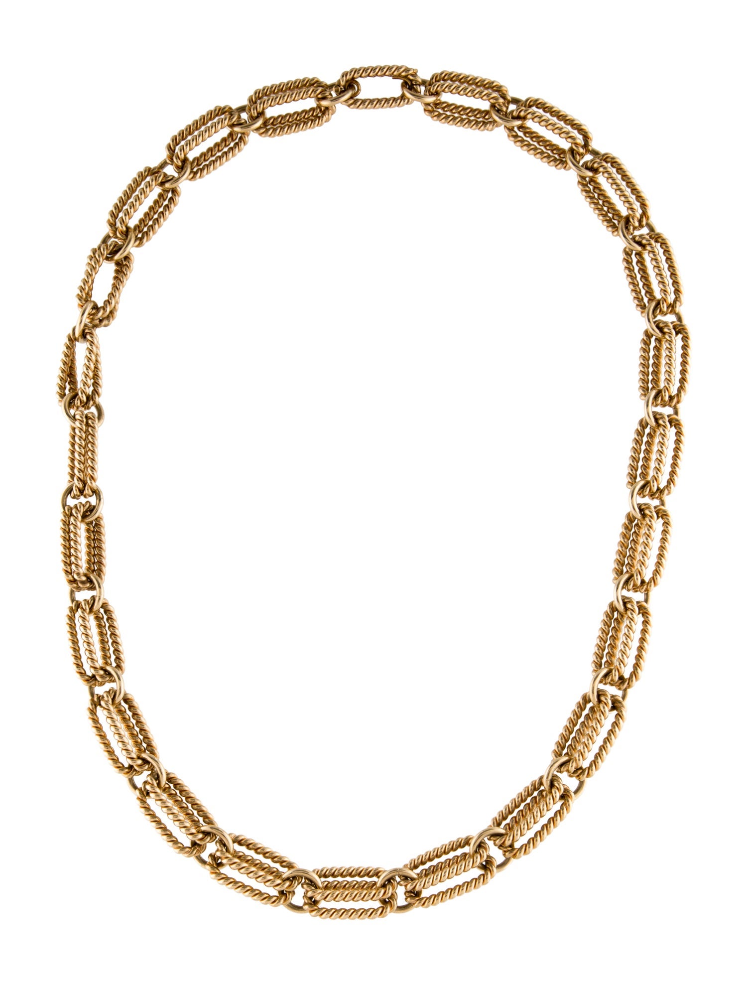 Necklace 14K Rope Link