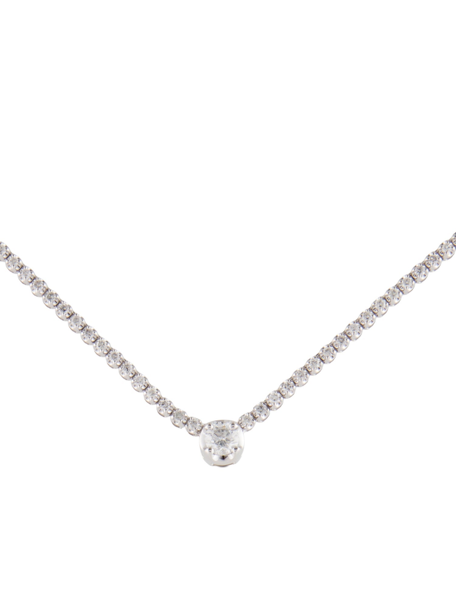 Necklace 14K 2.06ctw Diamond Collar Necklace