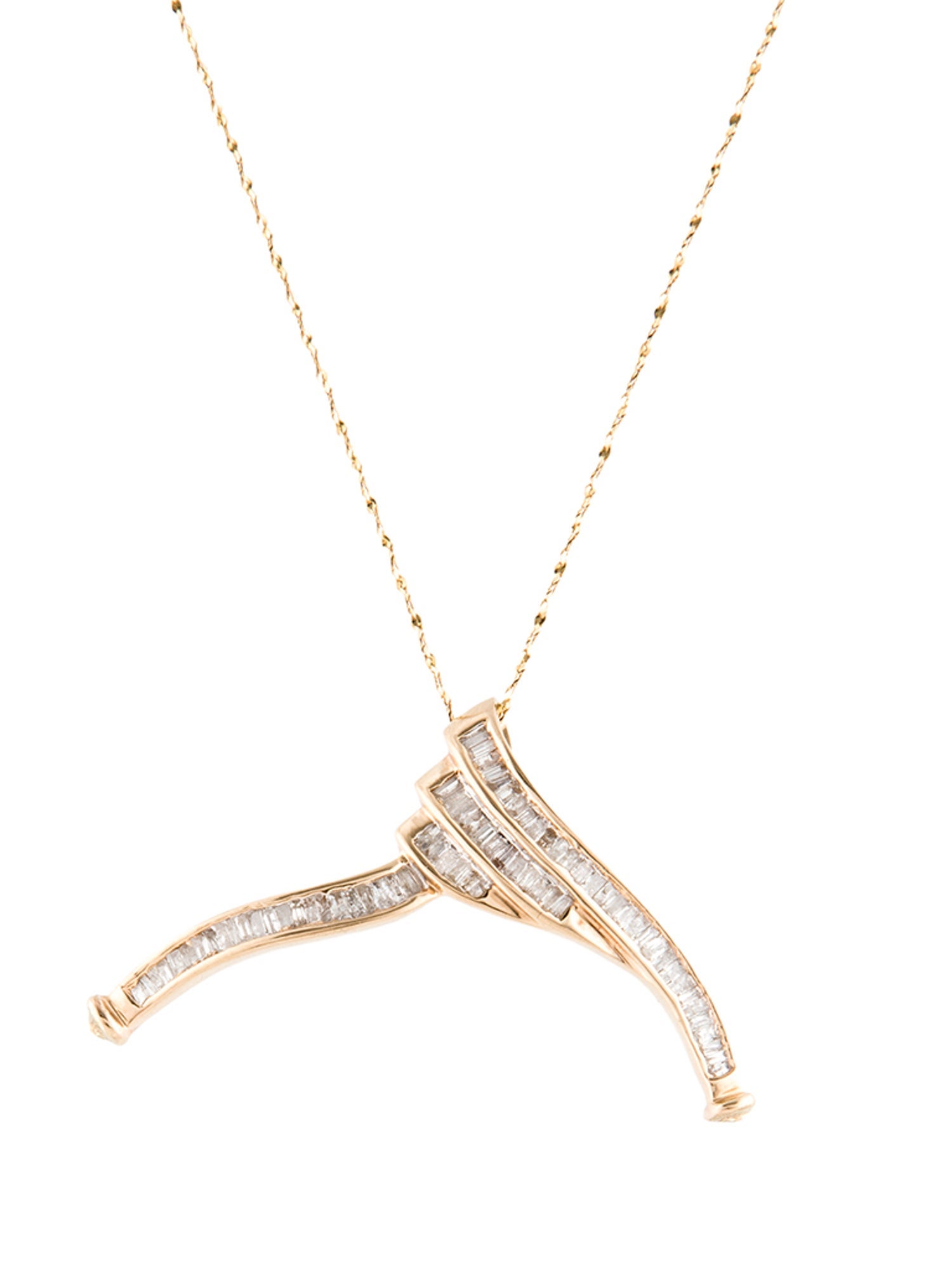 Necklace 10K Diamond Pendant