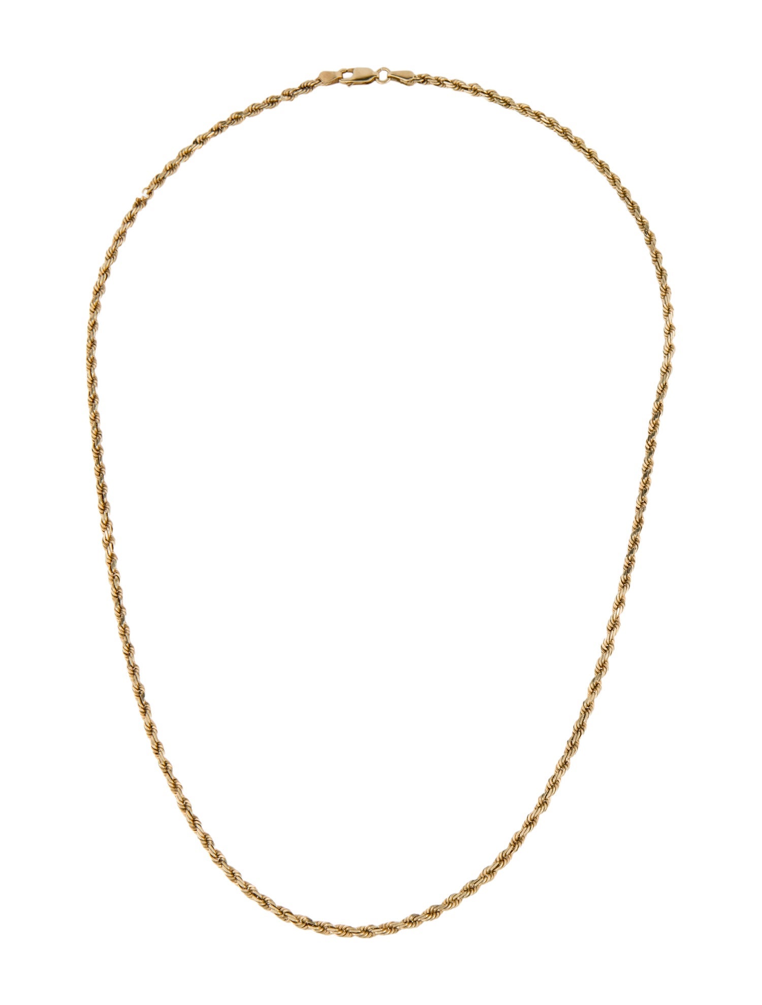 Necklace 14K Rope Chain