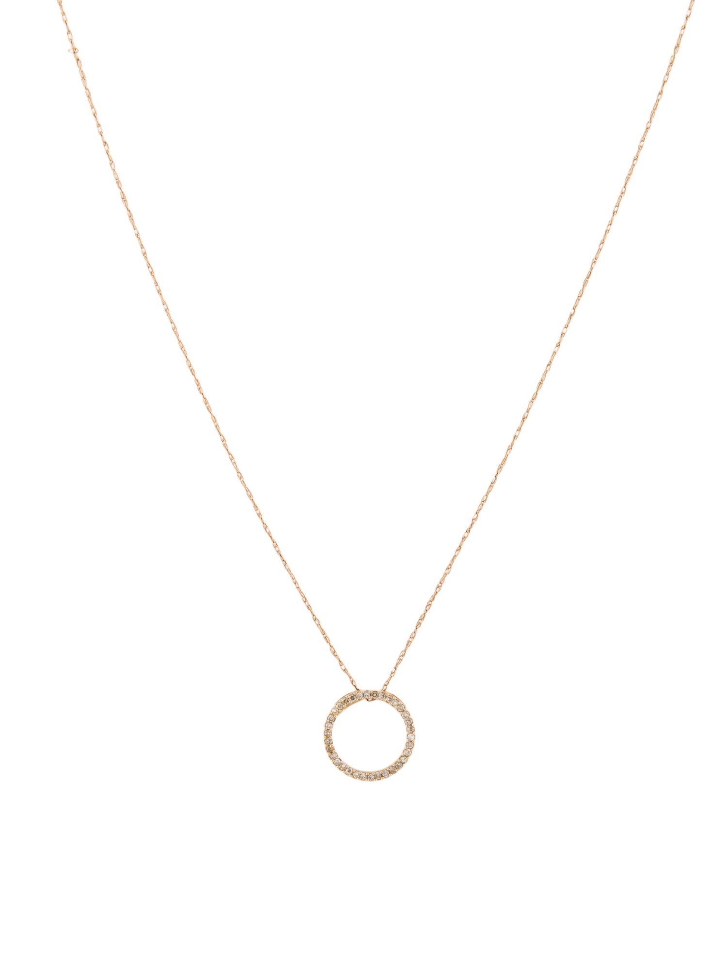 Necklace 14K Diamond Pendant